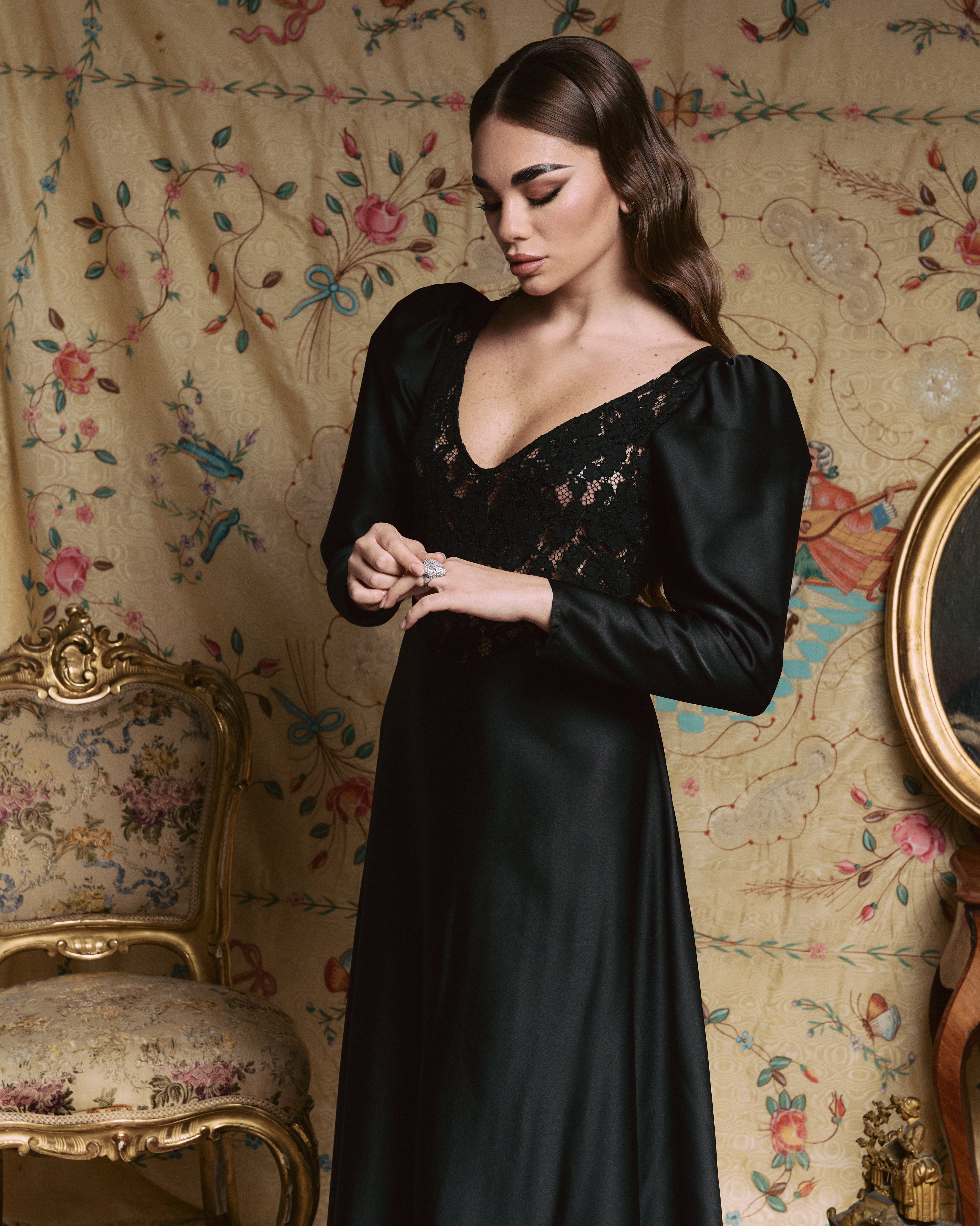MIDI DRESS LUNÉA NERO