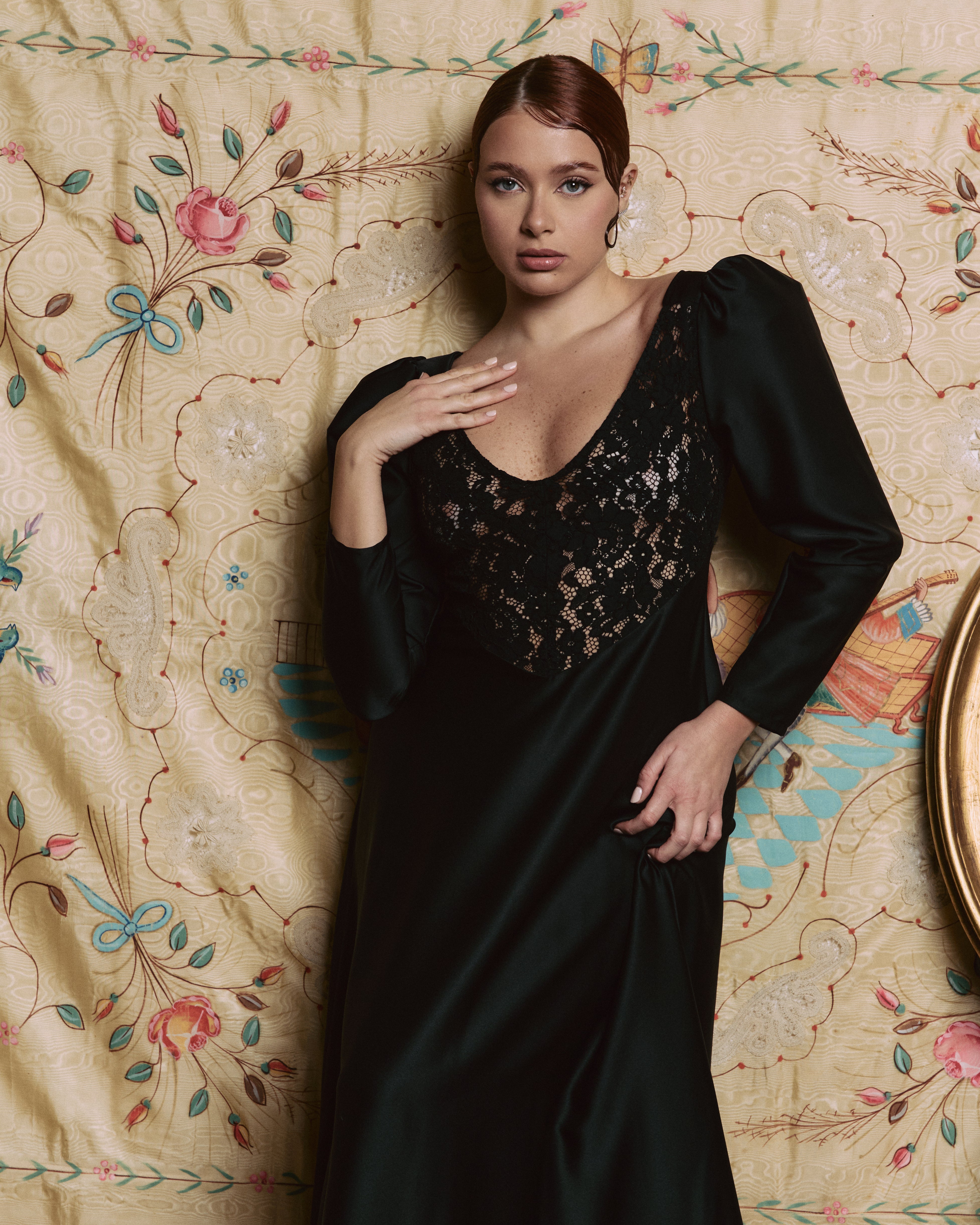 MIDI DRESS LUNÉA NERO
