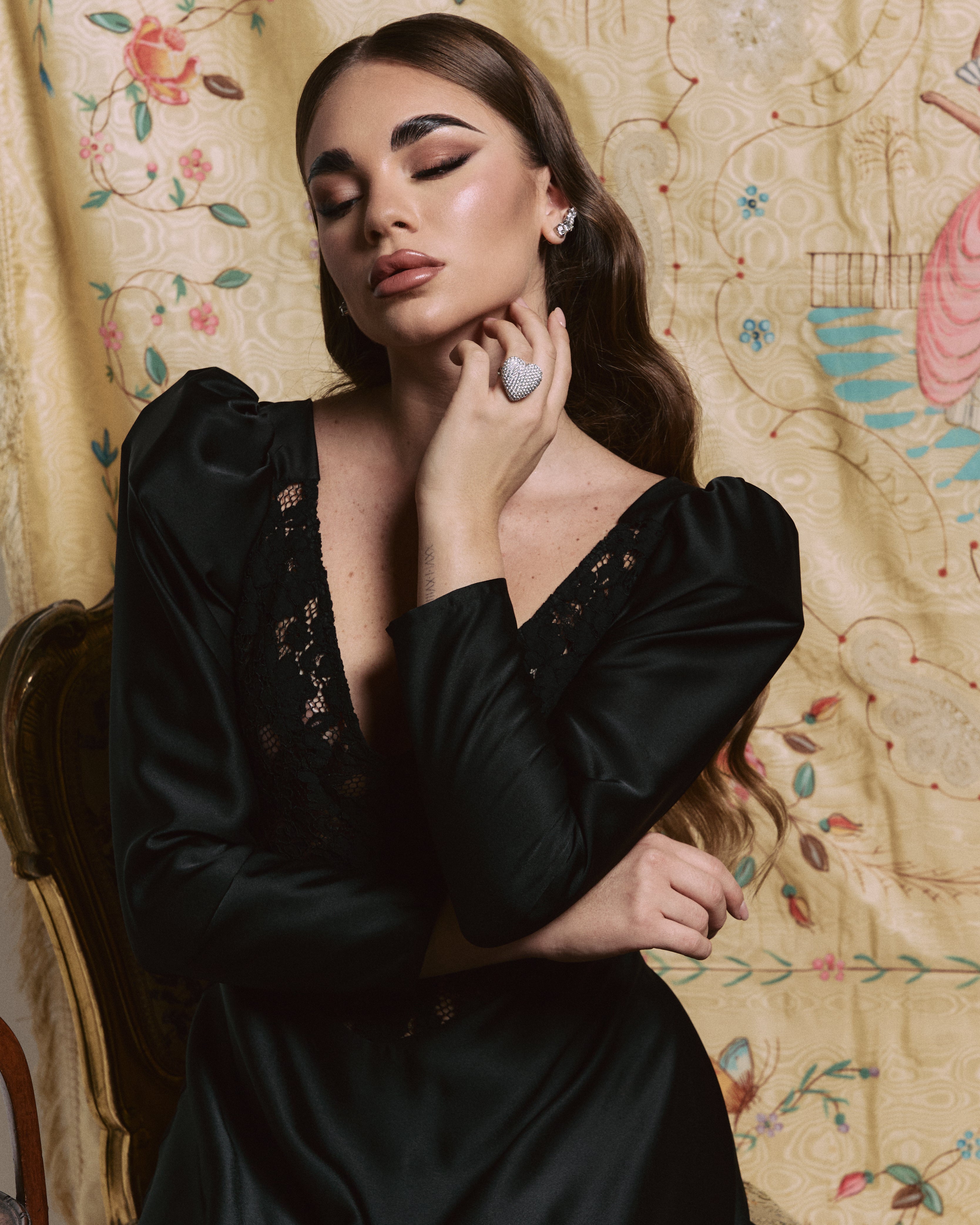 MIDI DRESS LUNÉA NERO