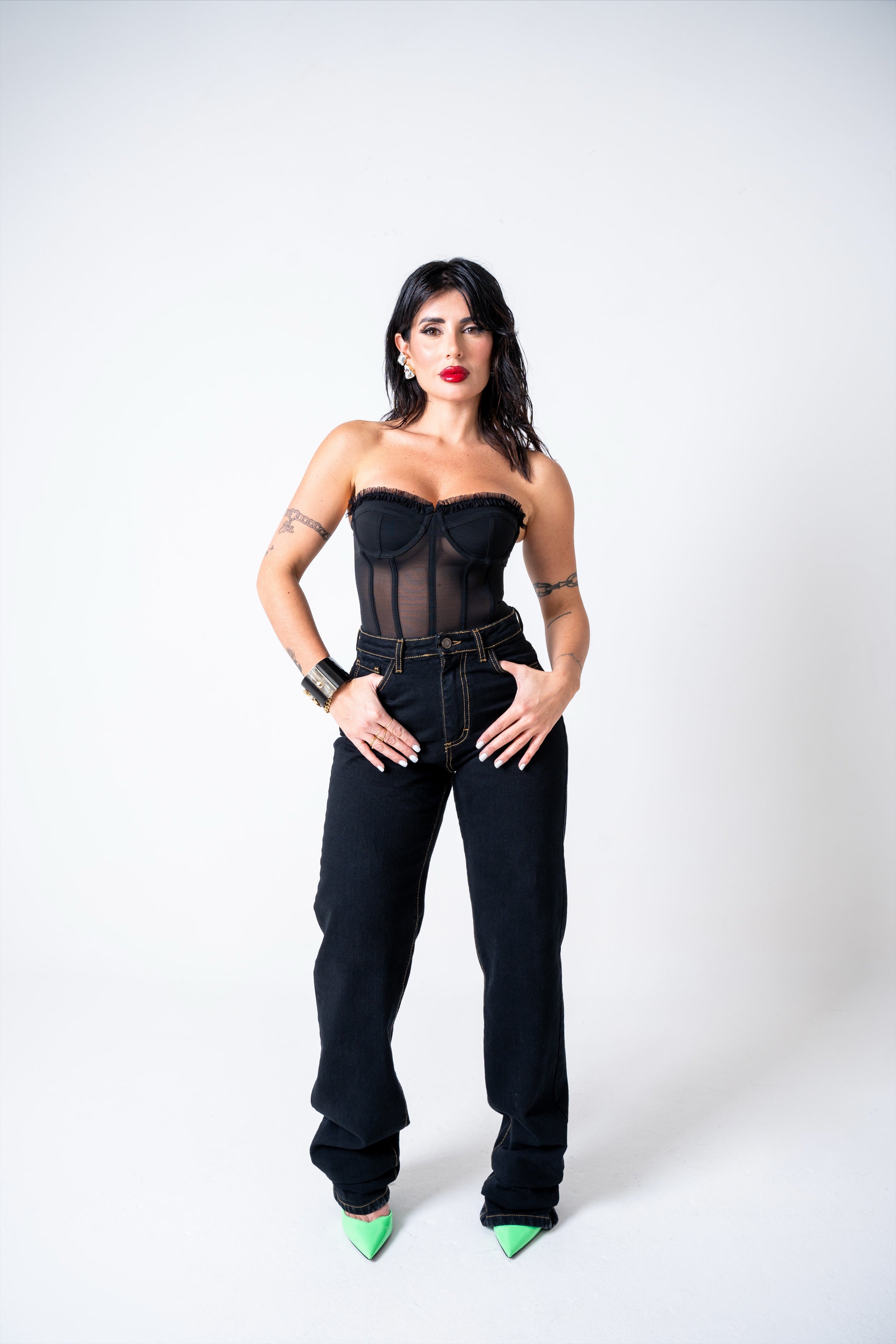 DENIM ÉLITE LONG NERO