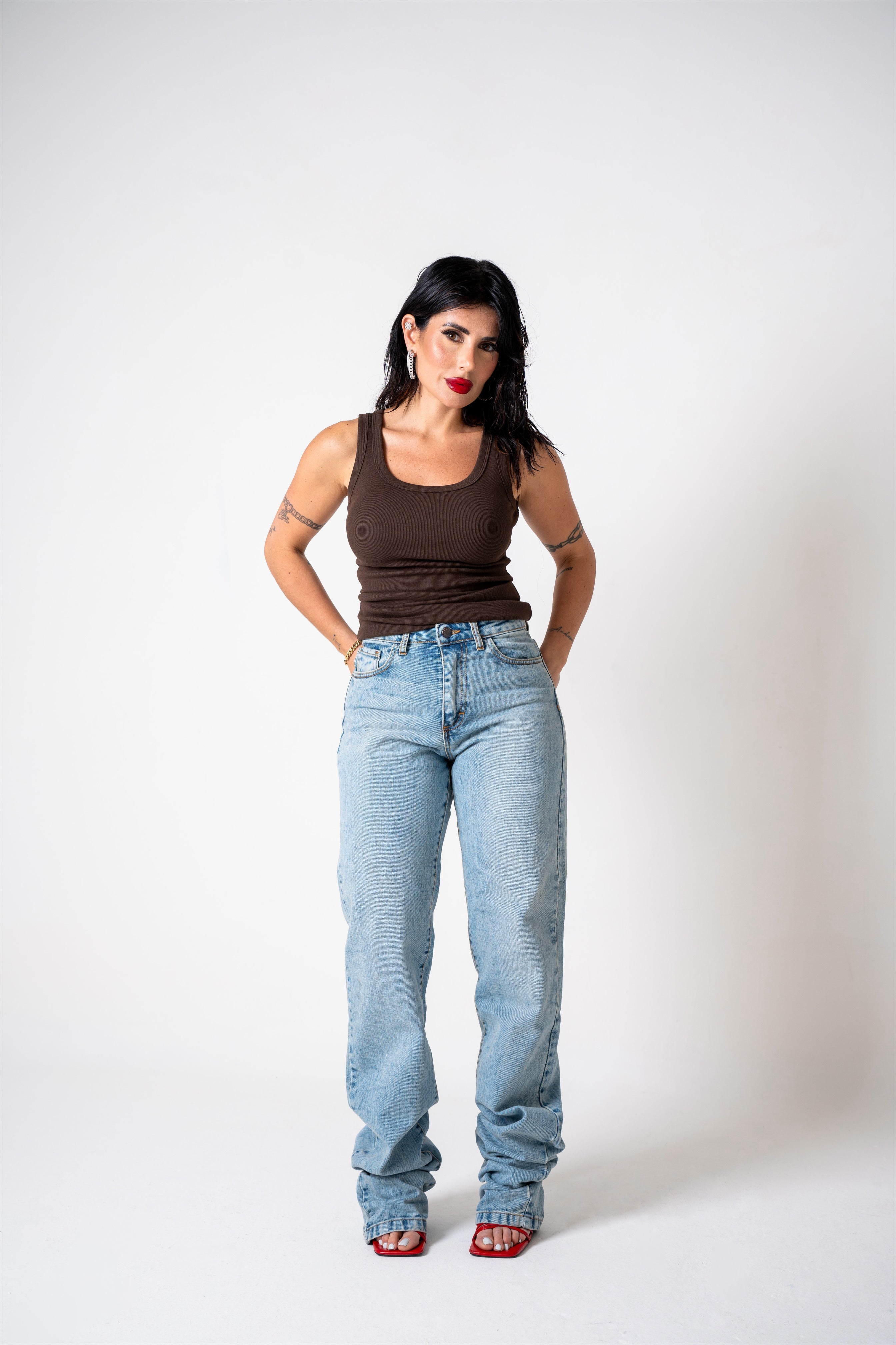 DENIM LONG ELITE CHIARO