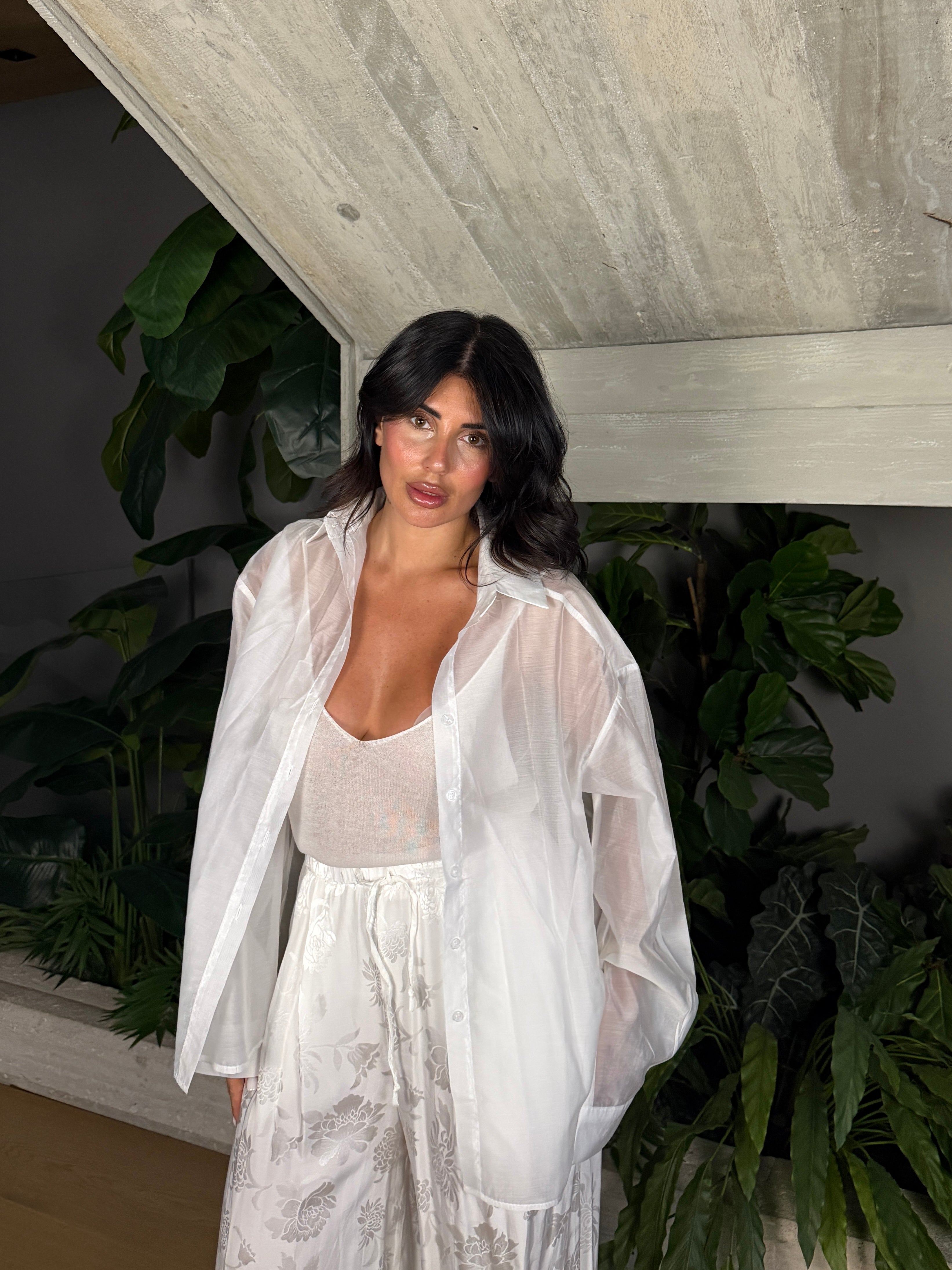 CAMICIA VELATA