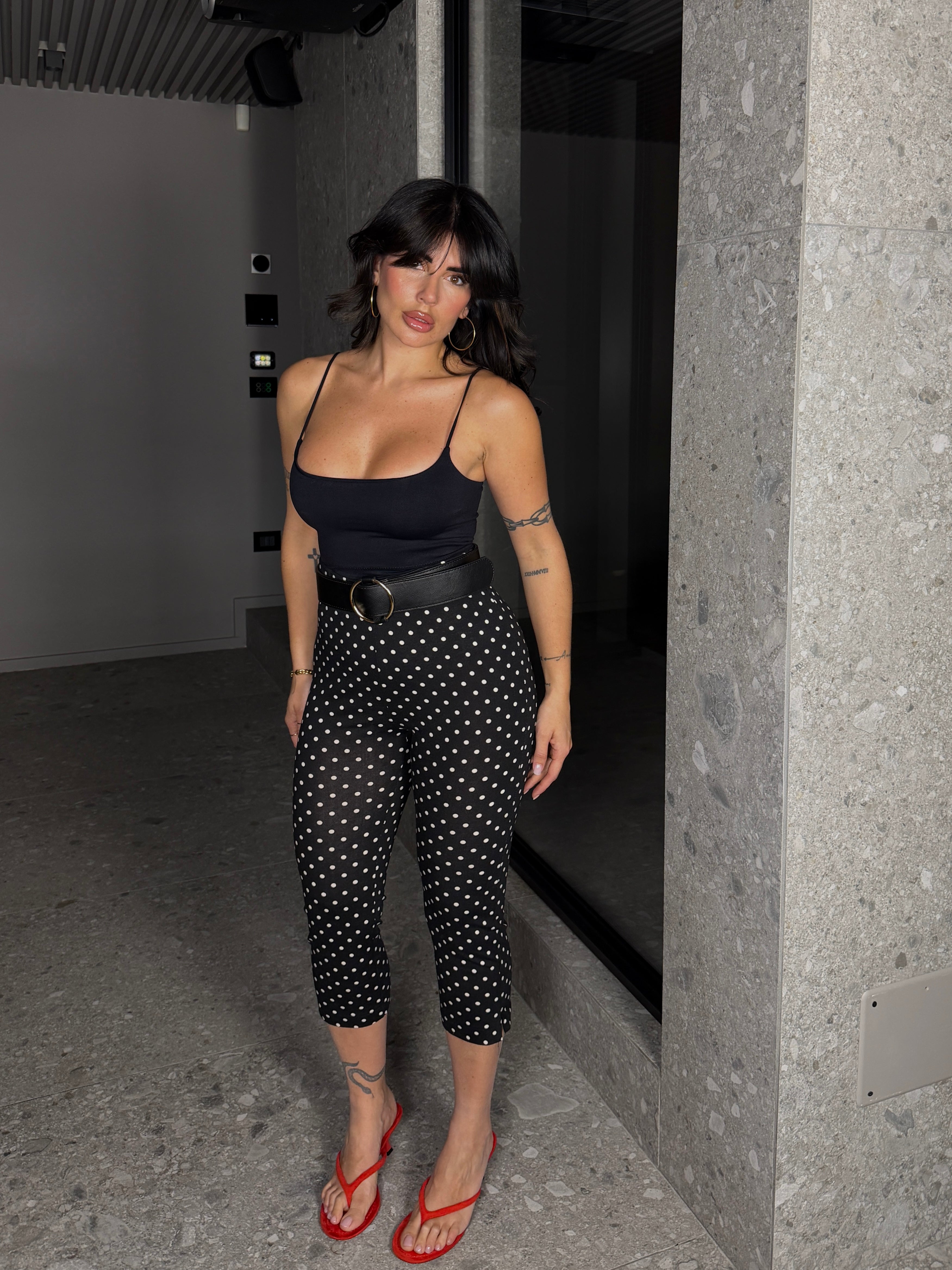 PANTALEGGINGS CAPRI POIS