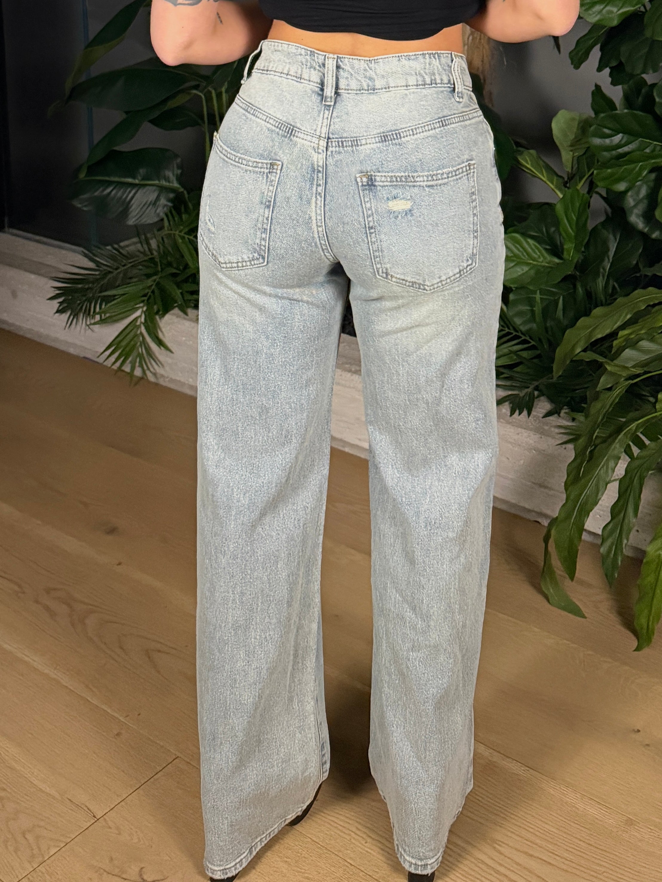 JEANS GAMBA DRITTA AL THE
