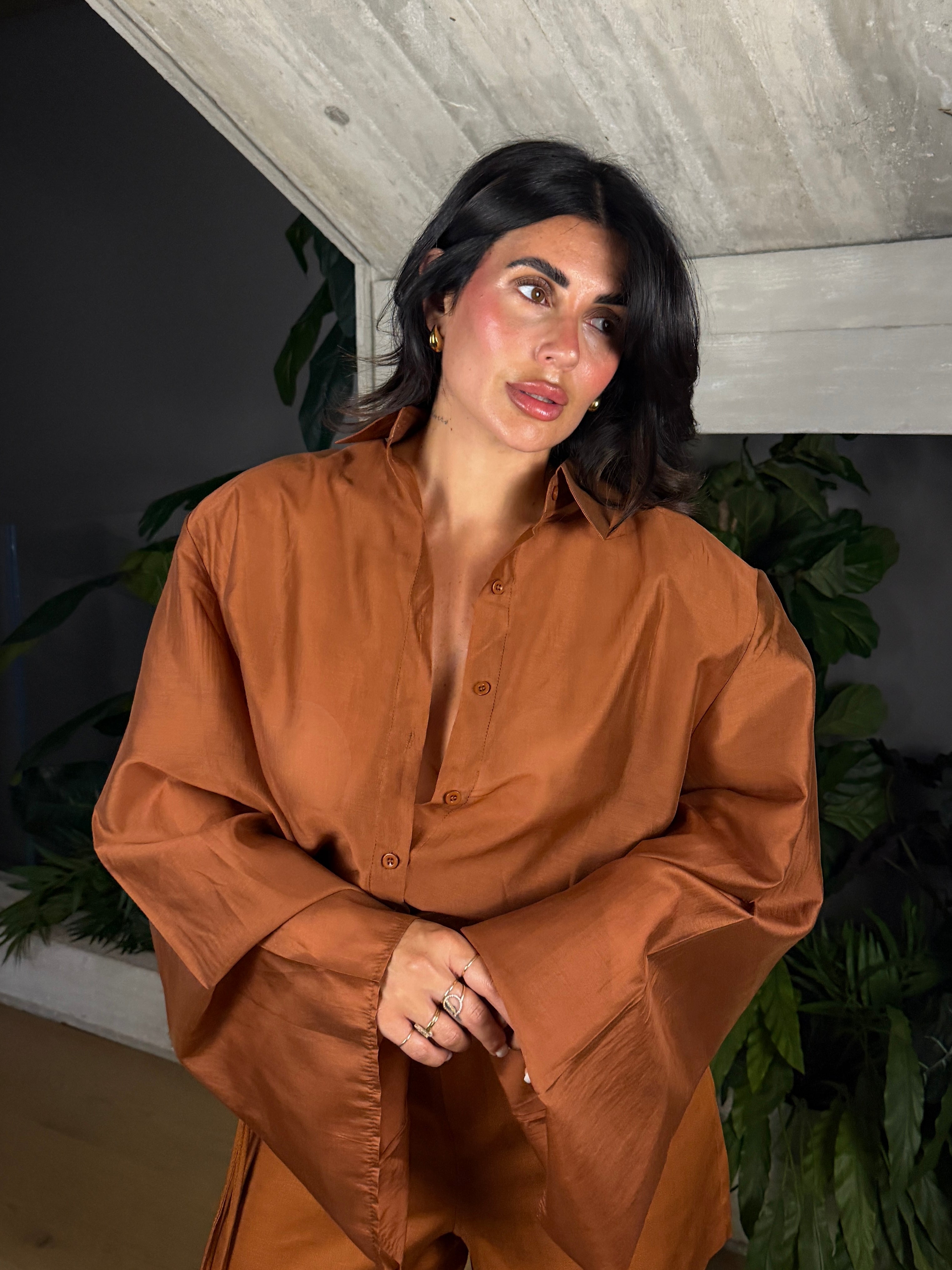 CAMICIA MAXI DESERT