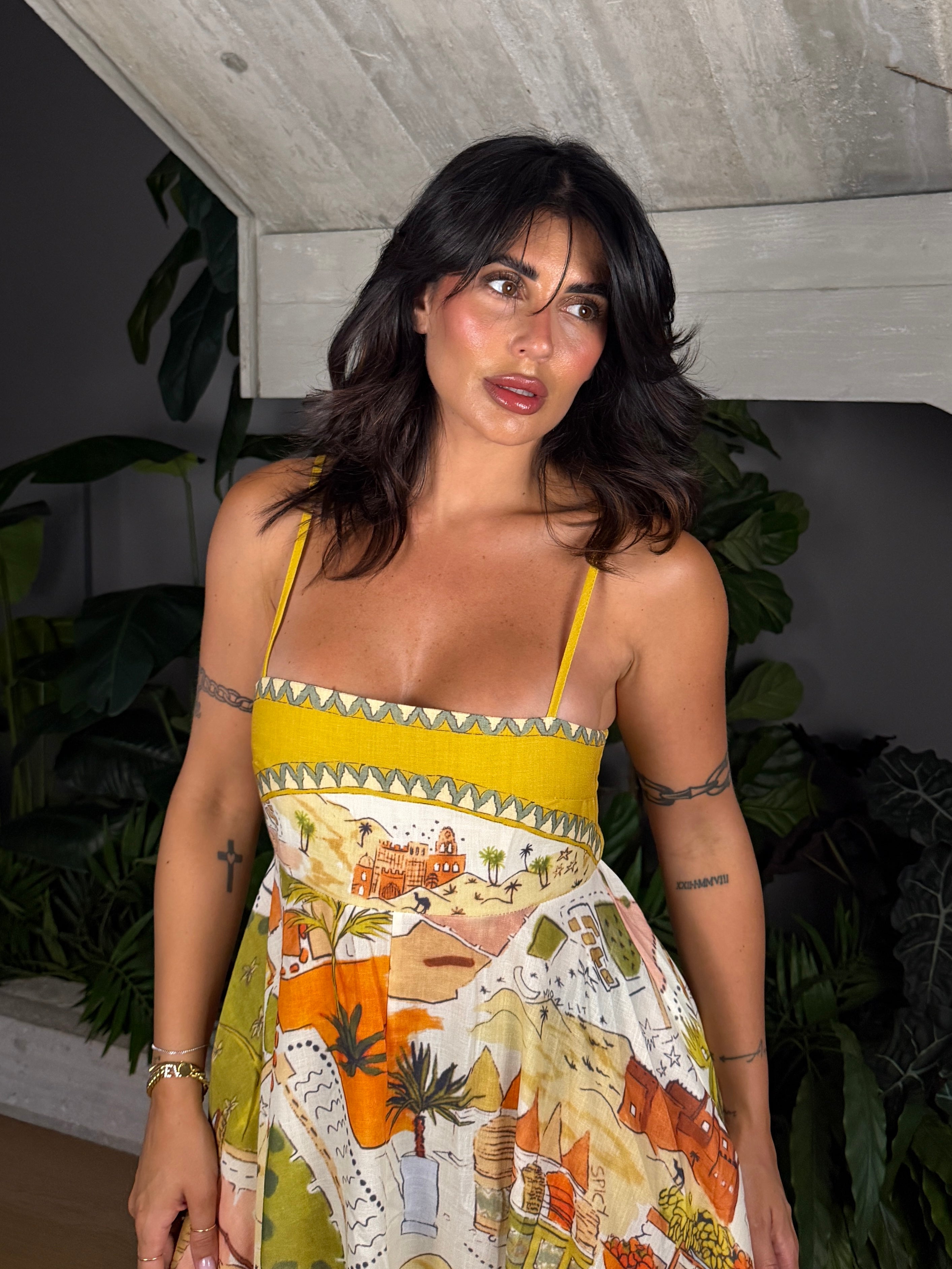 LONG DRESS QUISISANA YELLOW
