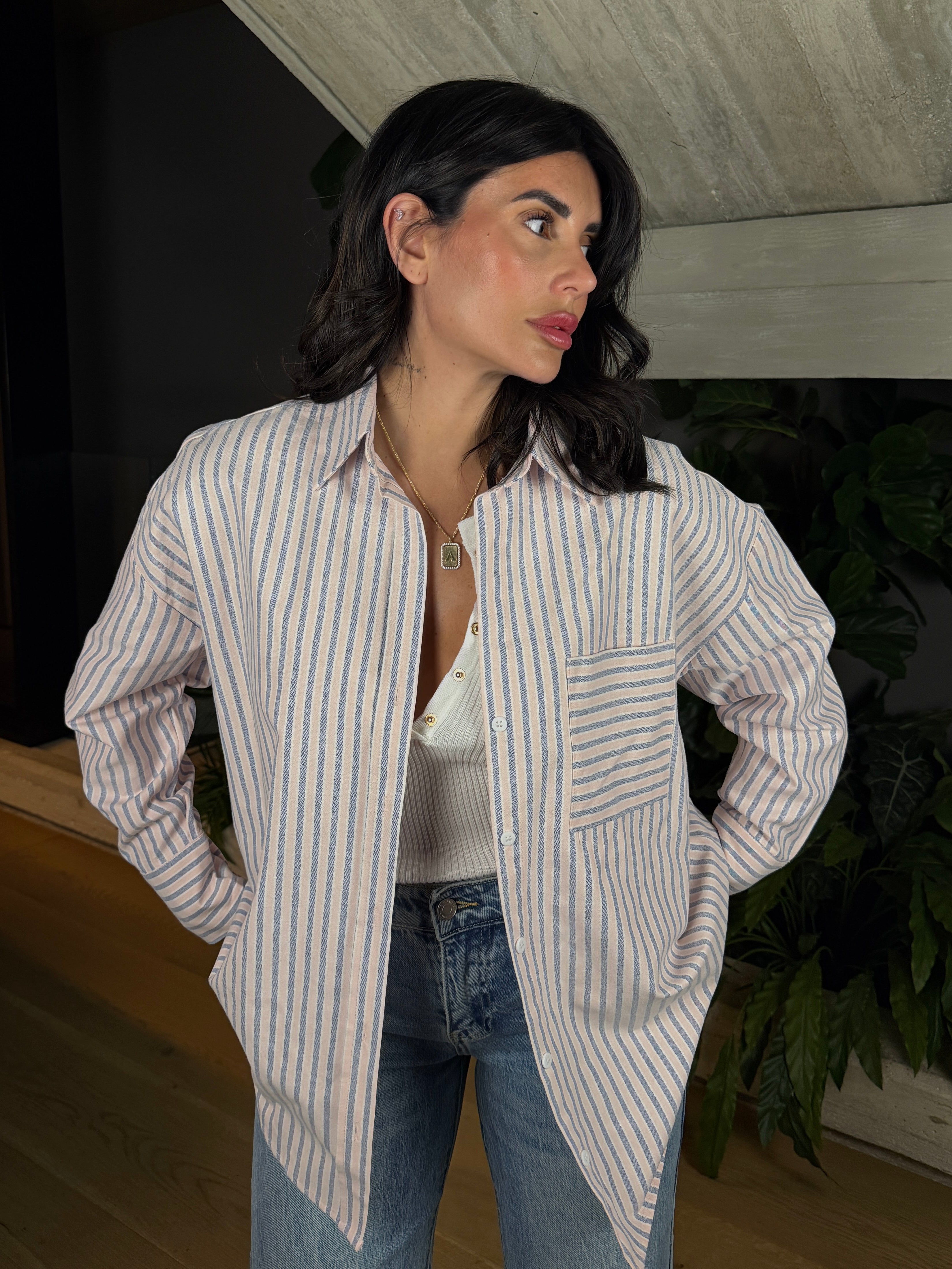 CAMICIA ALIS CONTRASTO
