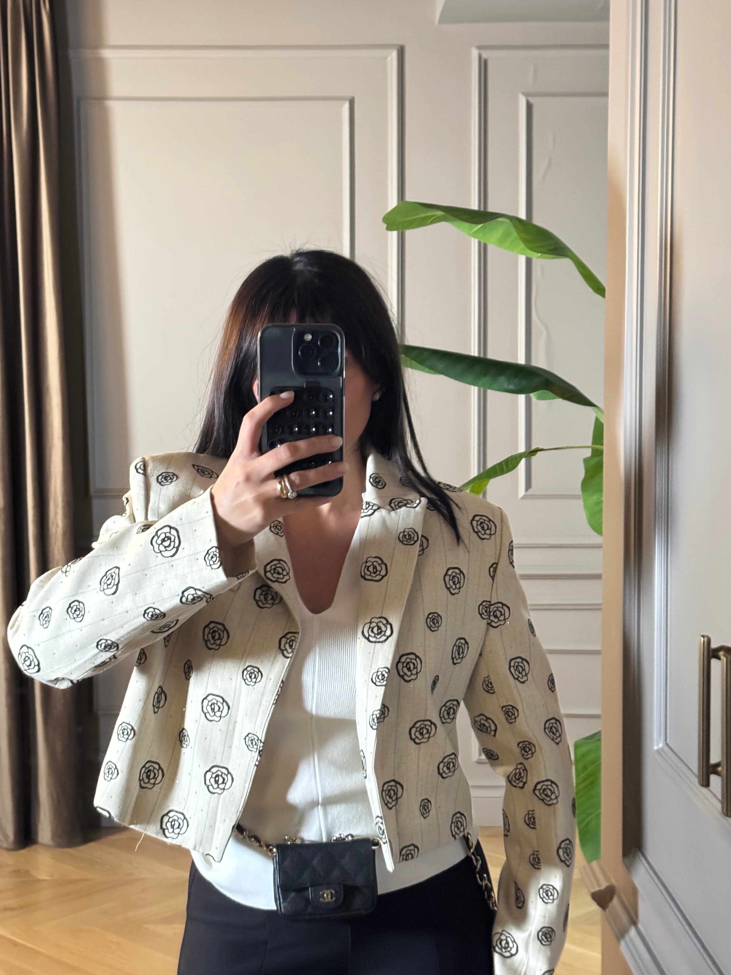 Blazer crop luxury