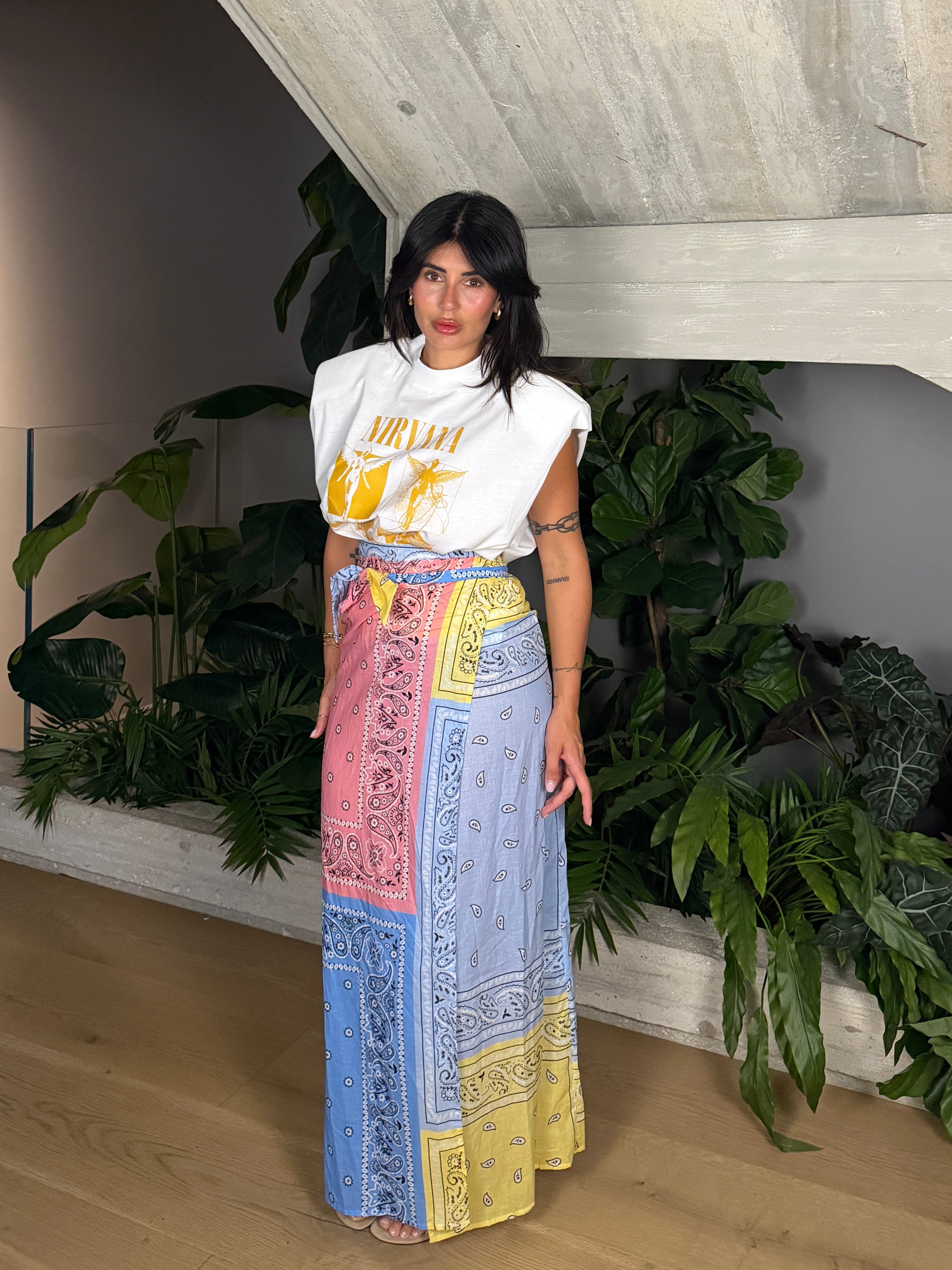 PAREO BANDANA MULTICOLOR