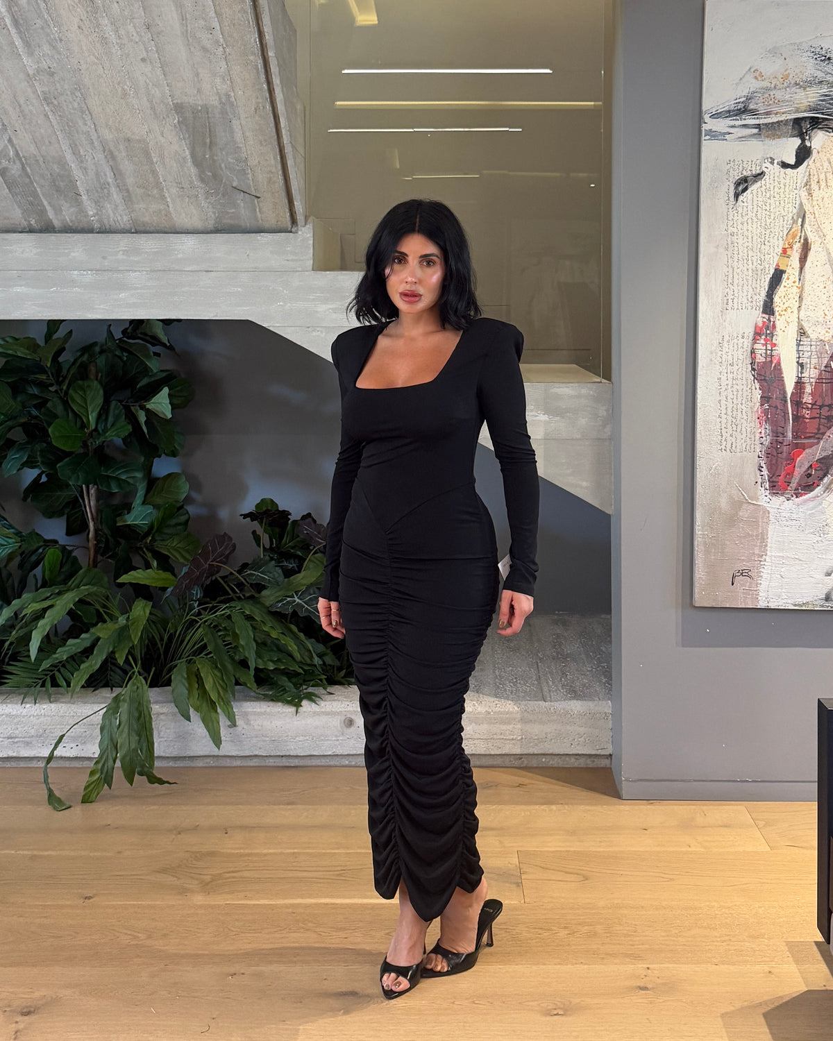 MIDI DRESS SCULPTURA