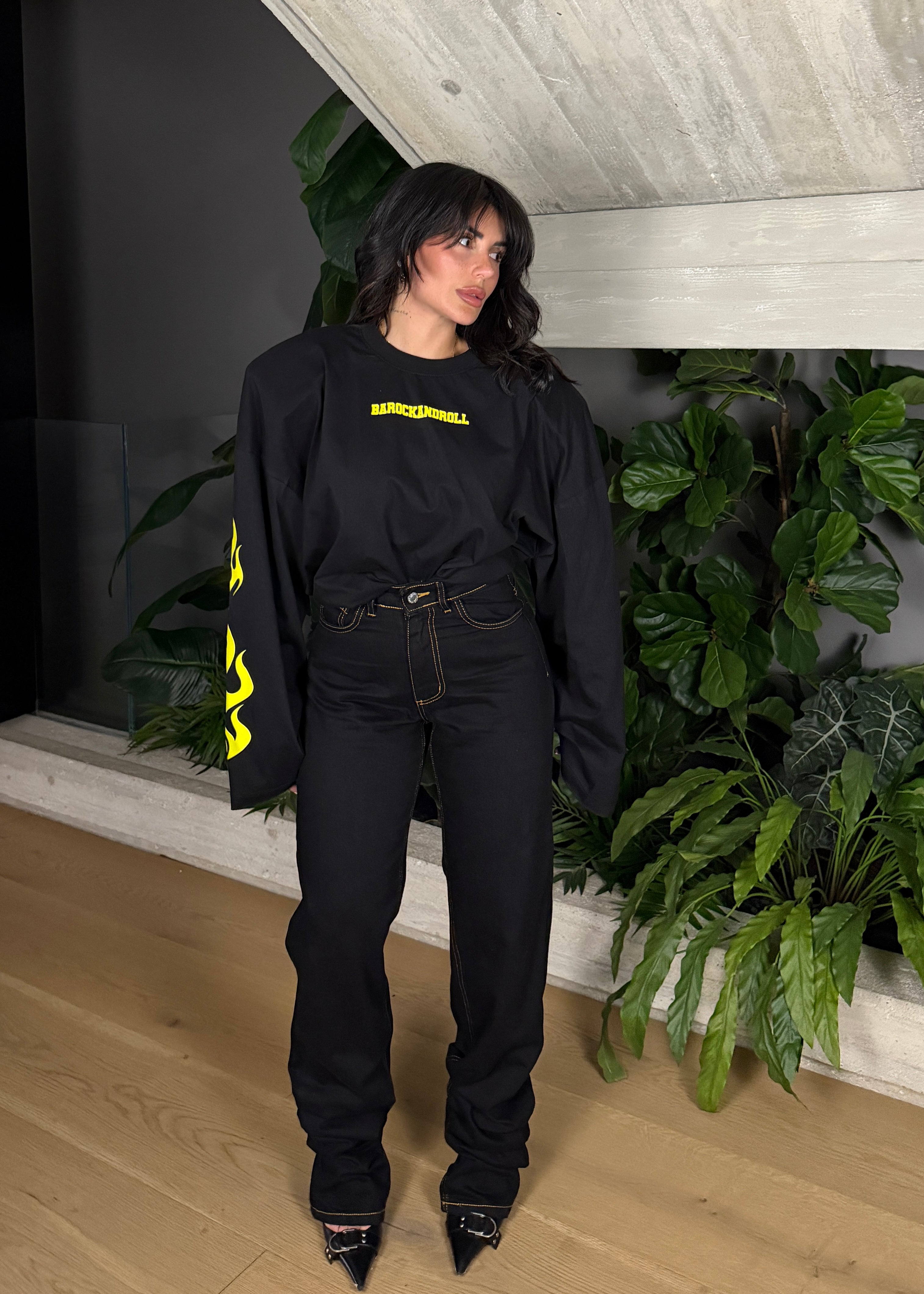 DENIM ÉLITE LONG NERO