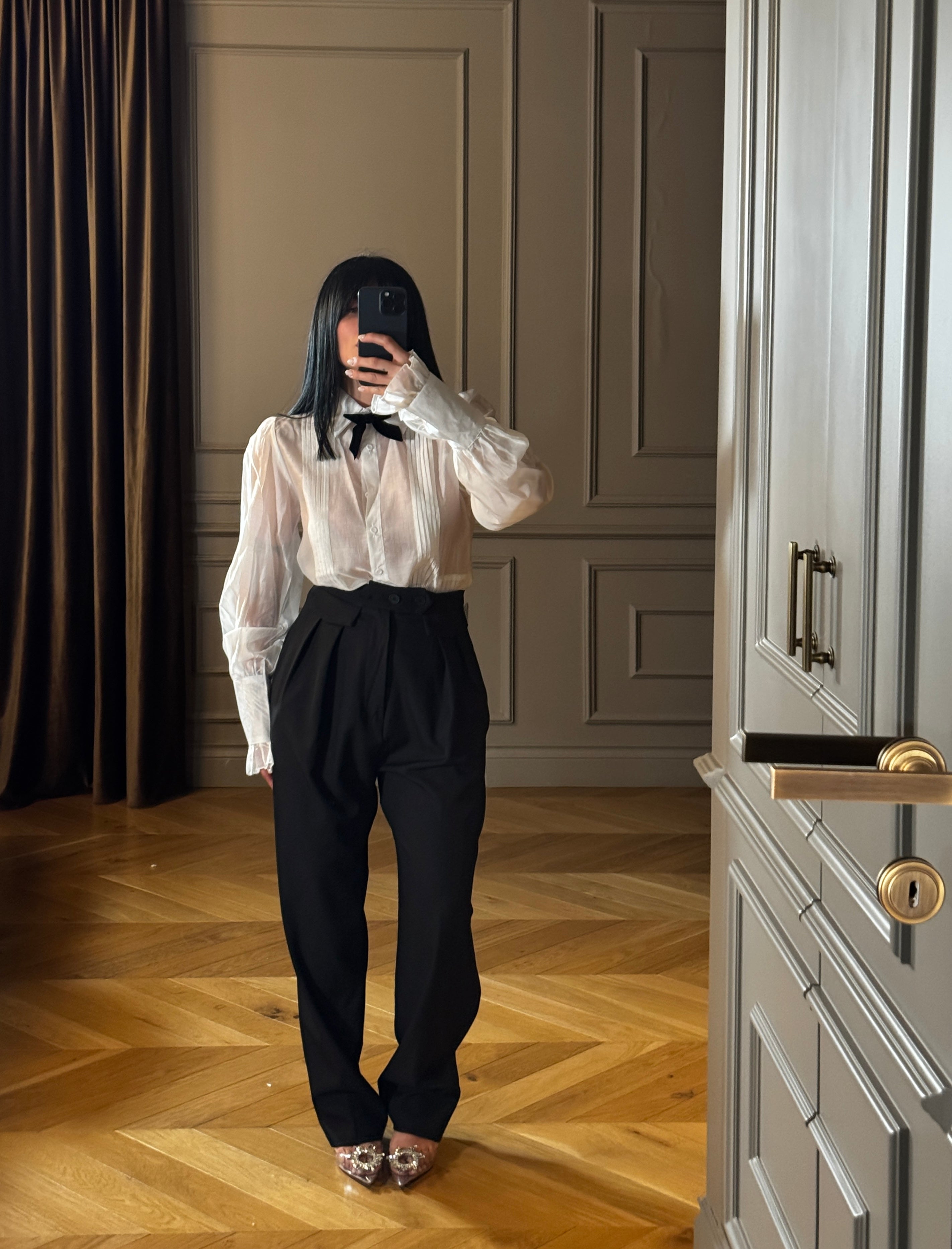 Pantalone gamba dritta Aza