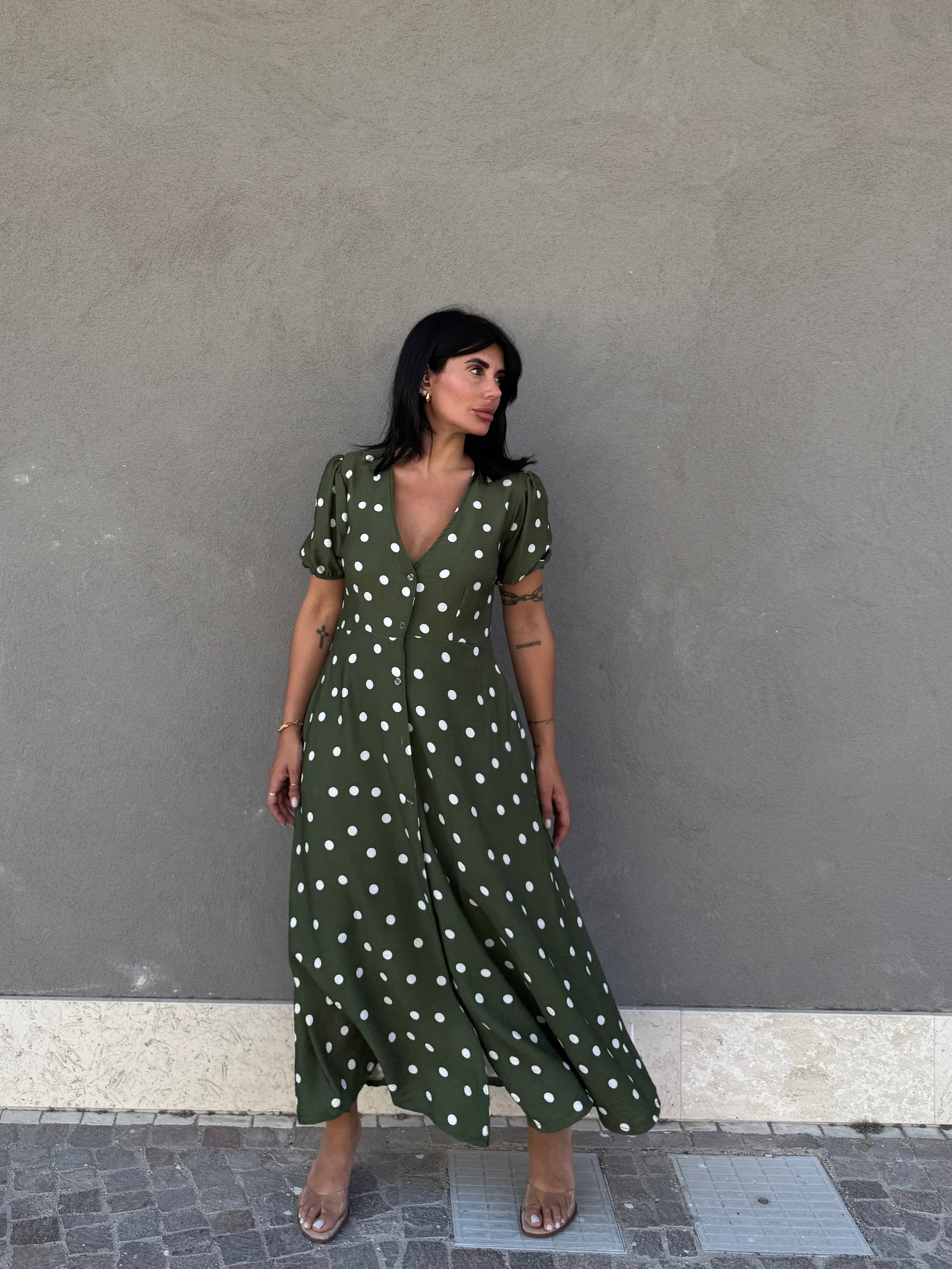 Midi-Dress pois 2.0