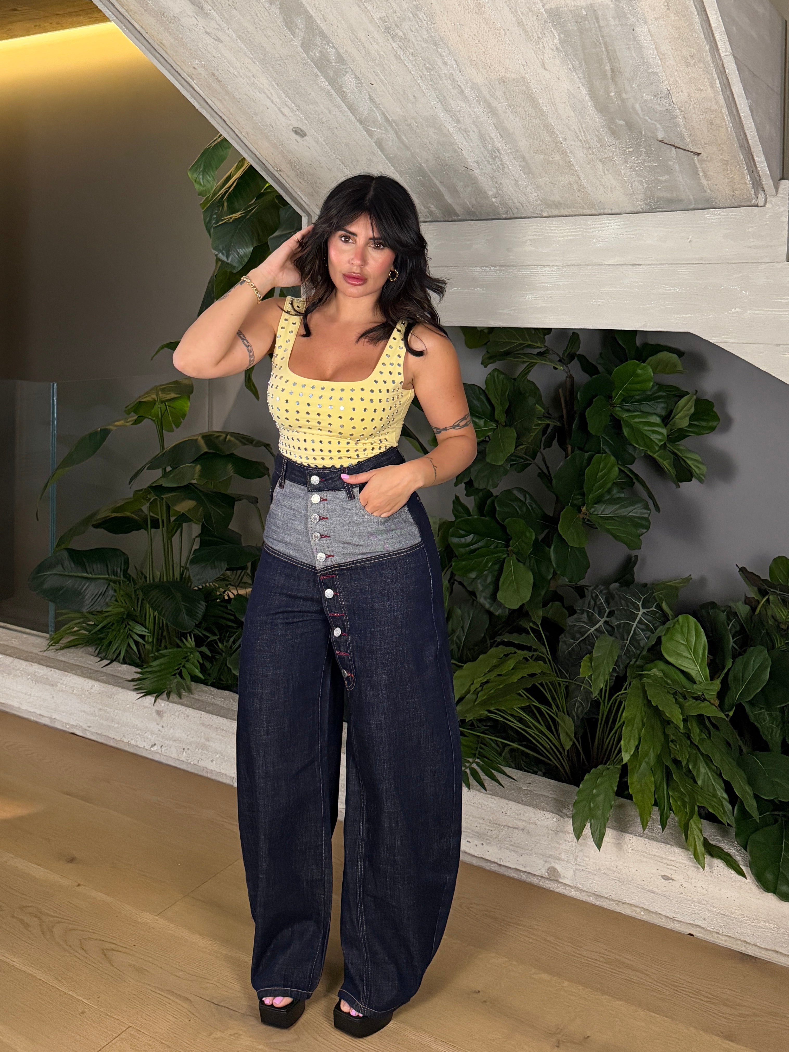 JEANS BOTTON