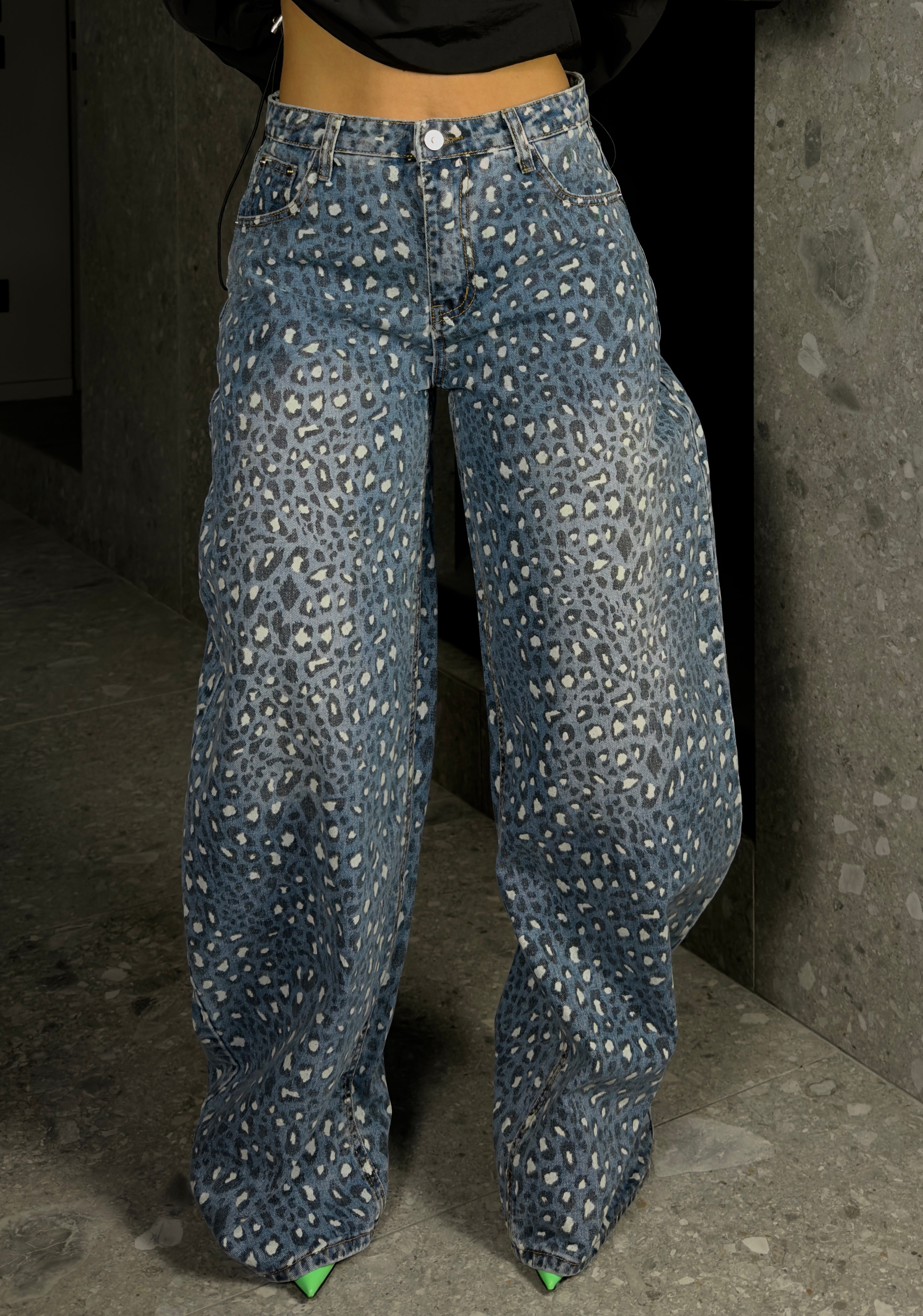 JEANS ANIMALIER BALLON
