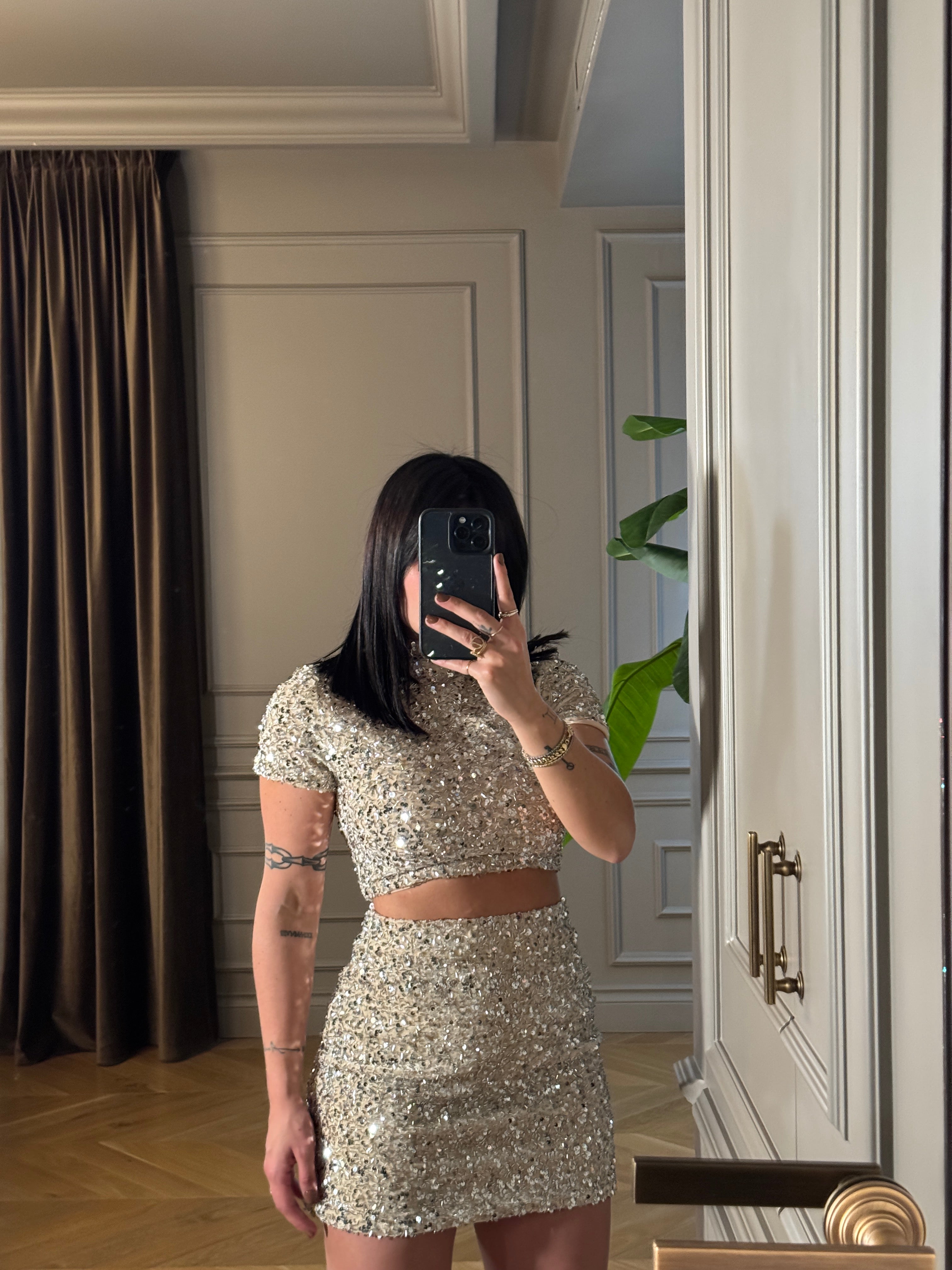 Maglia paillettes Veronique