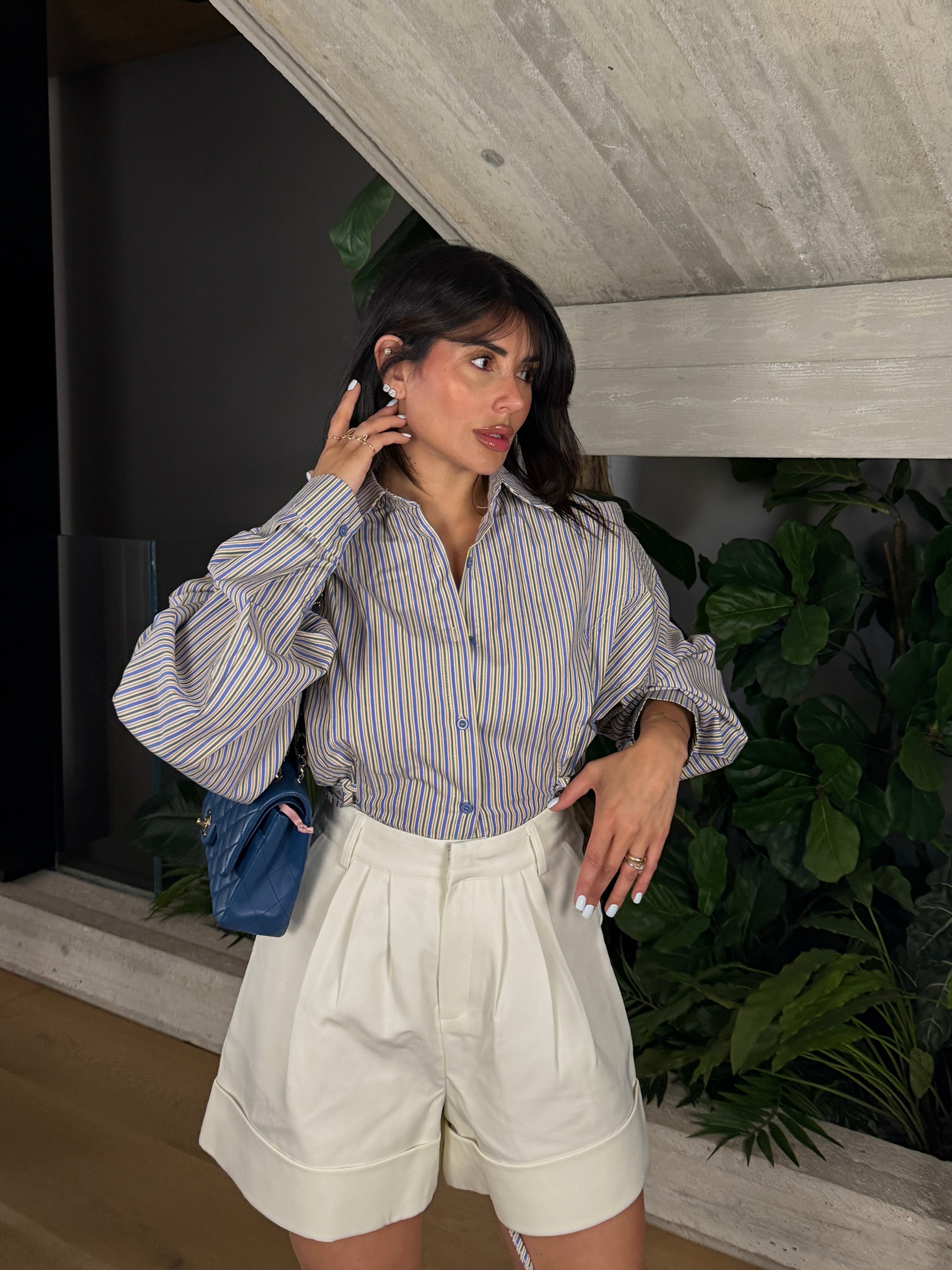 CAMICIA RIGHE AMALFI