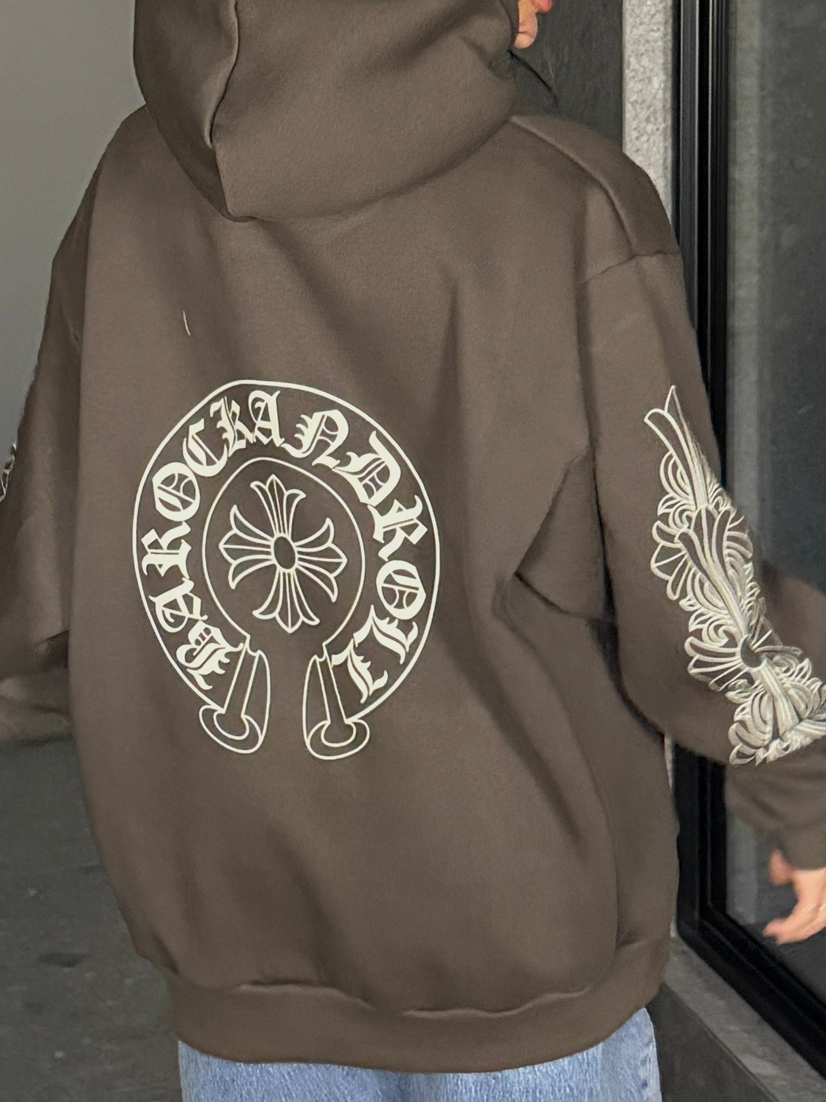 FELPA BROWN CHROME