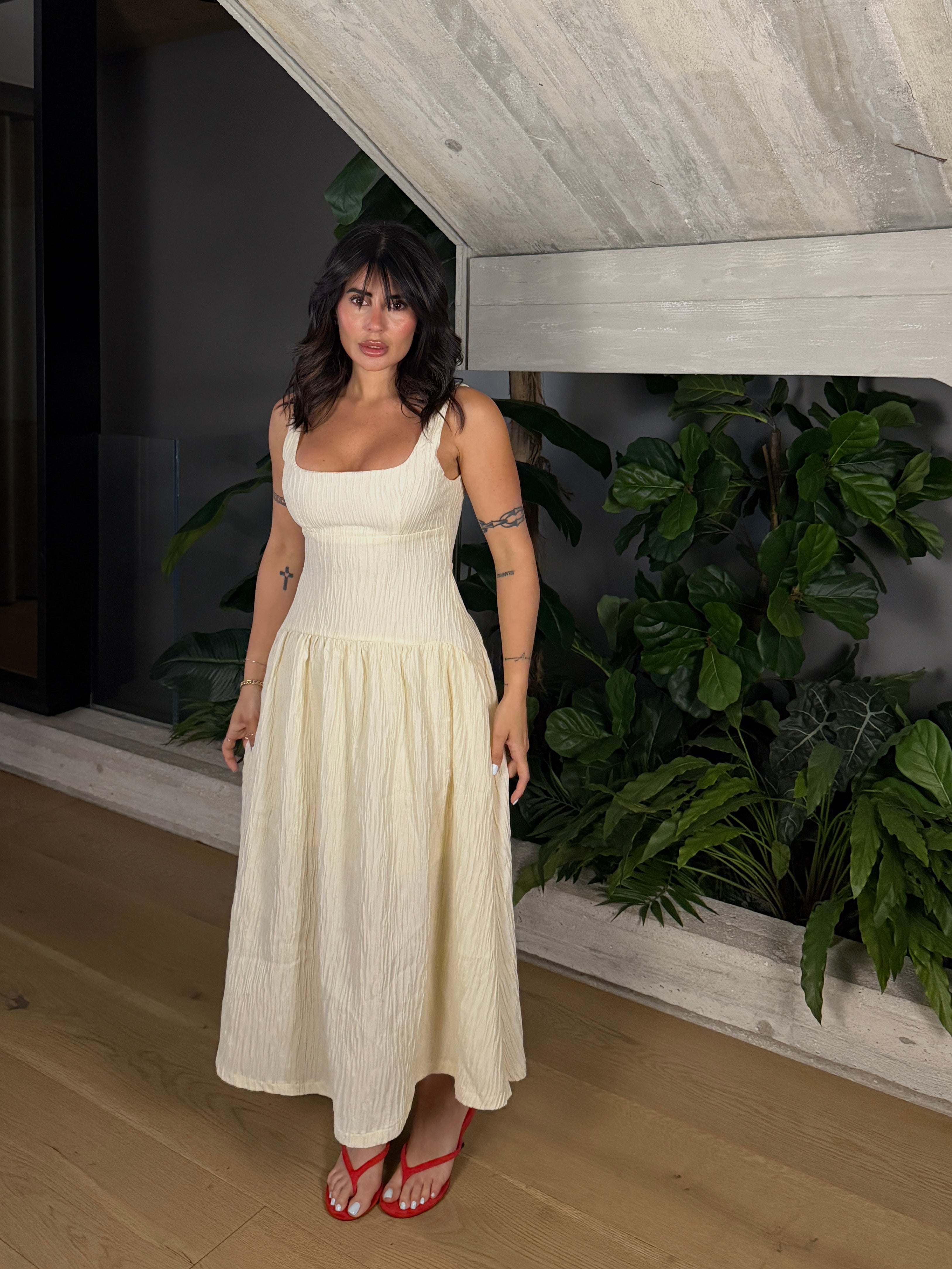 MINI DRESS HAVANA