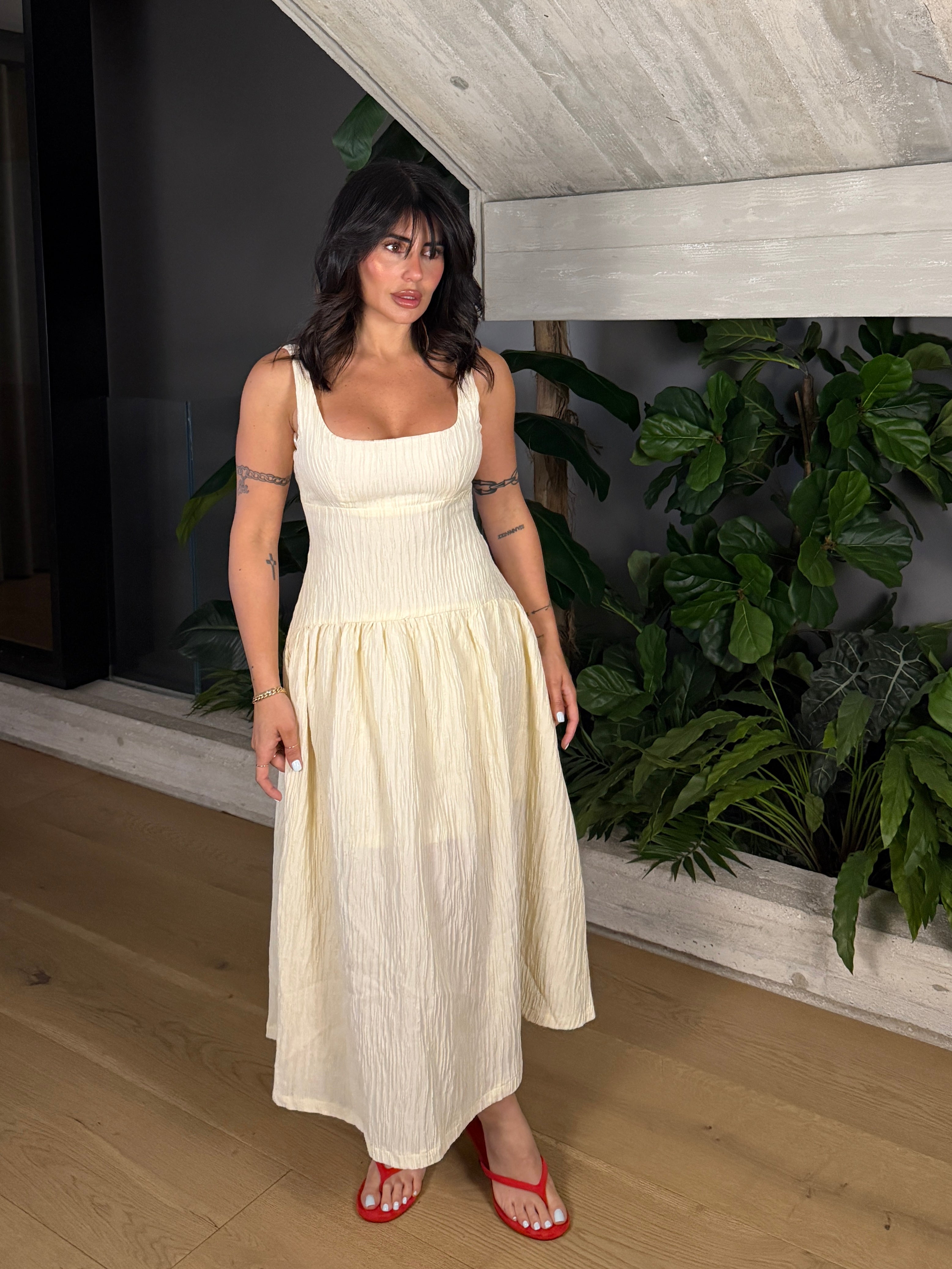 MINI DRESS HAVANA