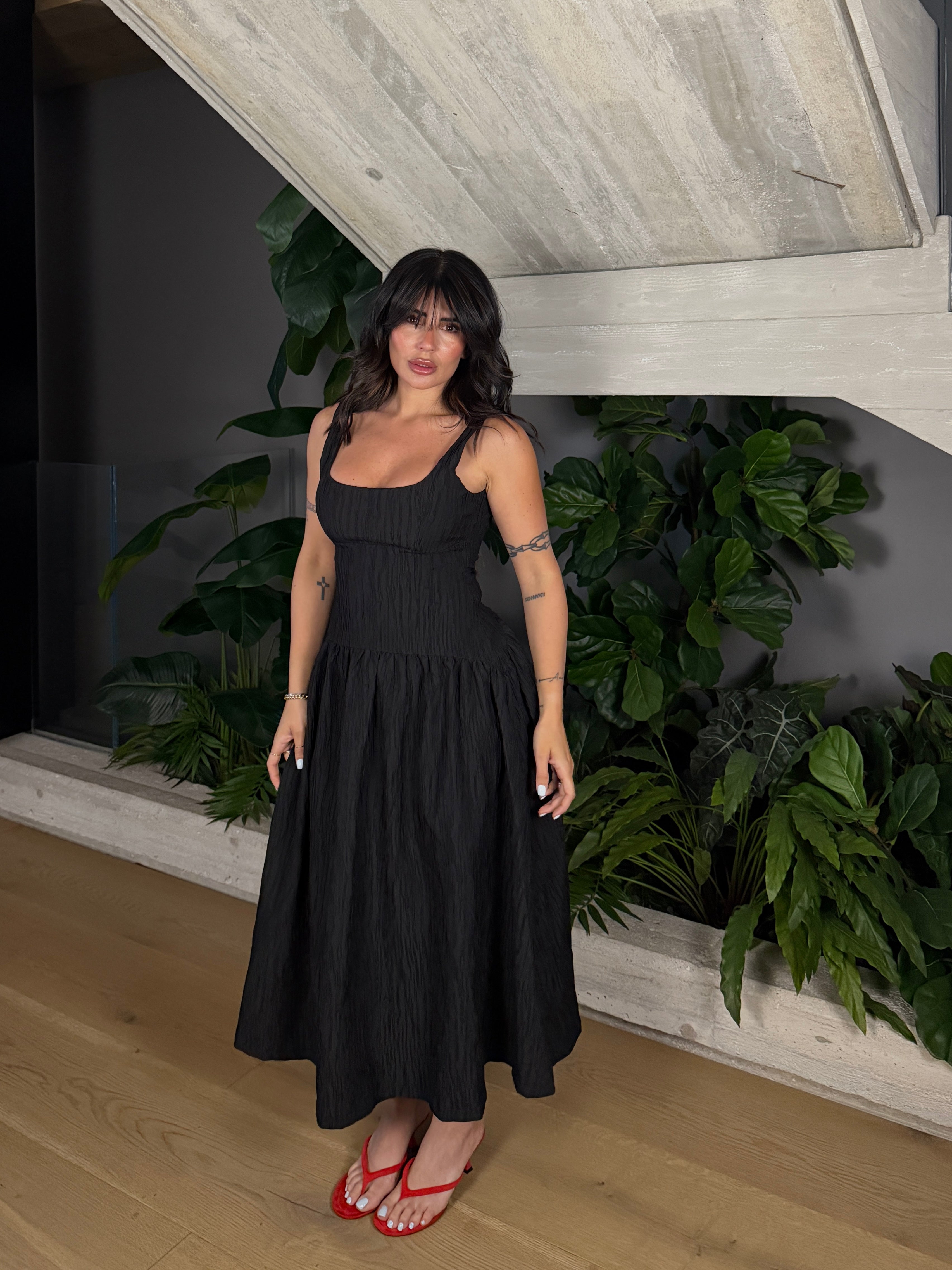 MINI DRESS HAVANA