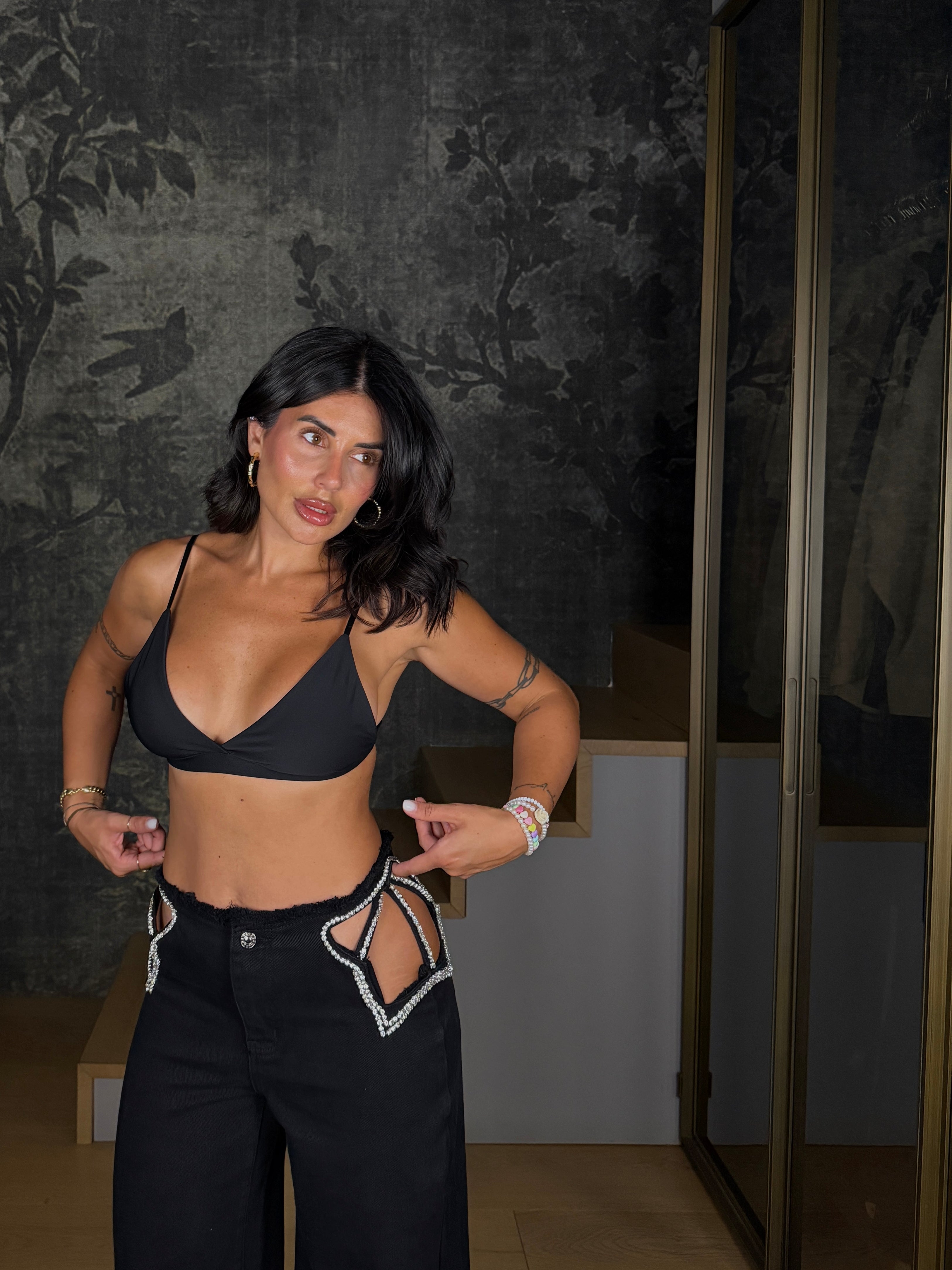 BRALETTE BLACK ELASTIC