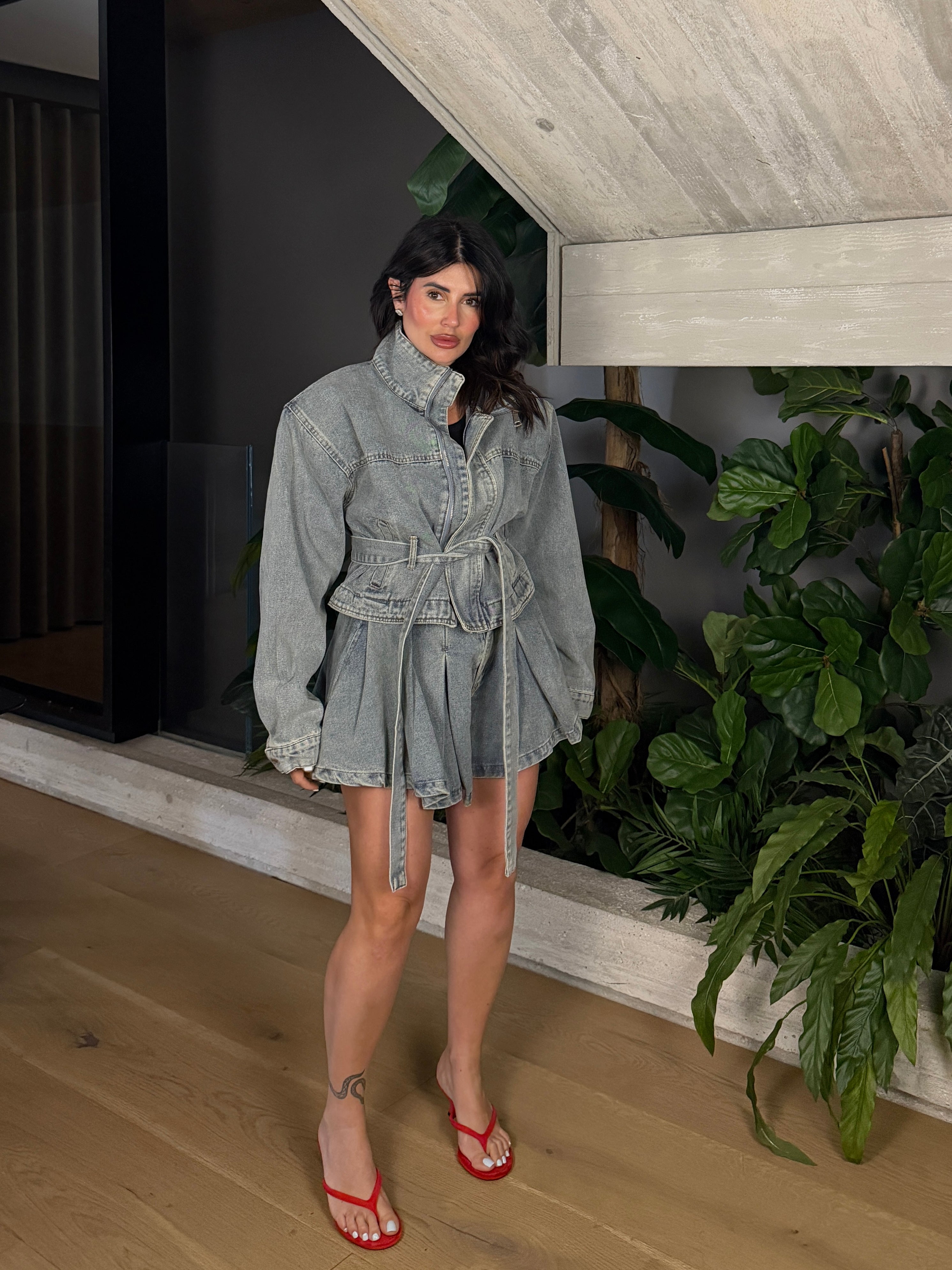 GIUBBINO DENIM SCOOT