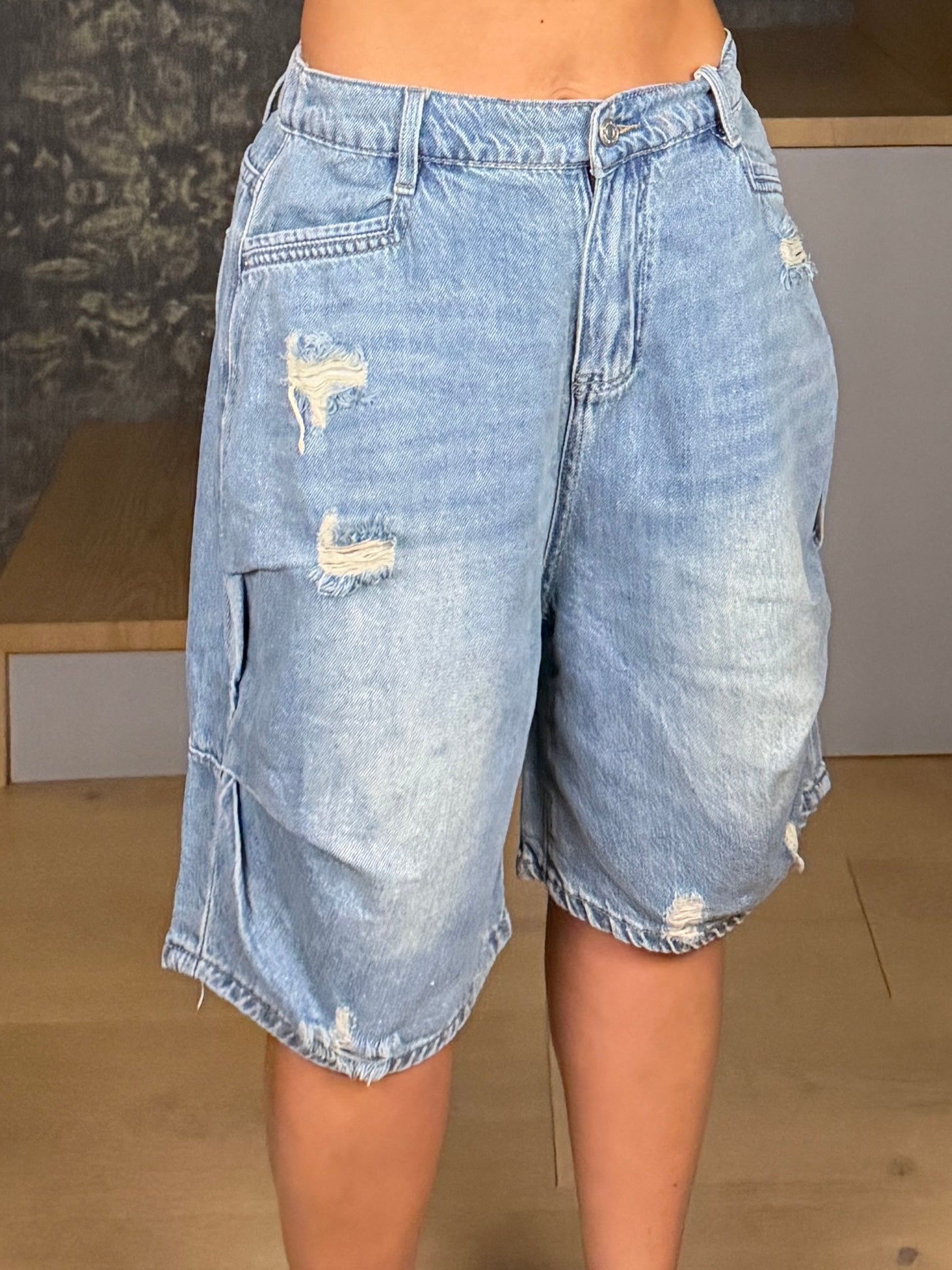 BERMUDA BAGGY OVERSIZE