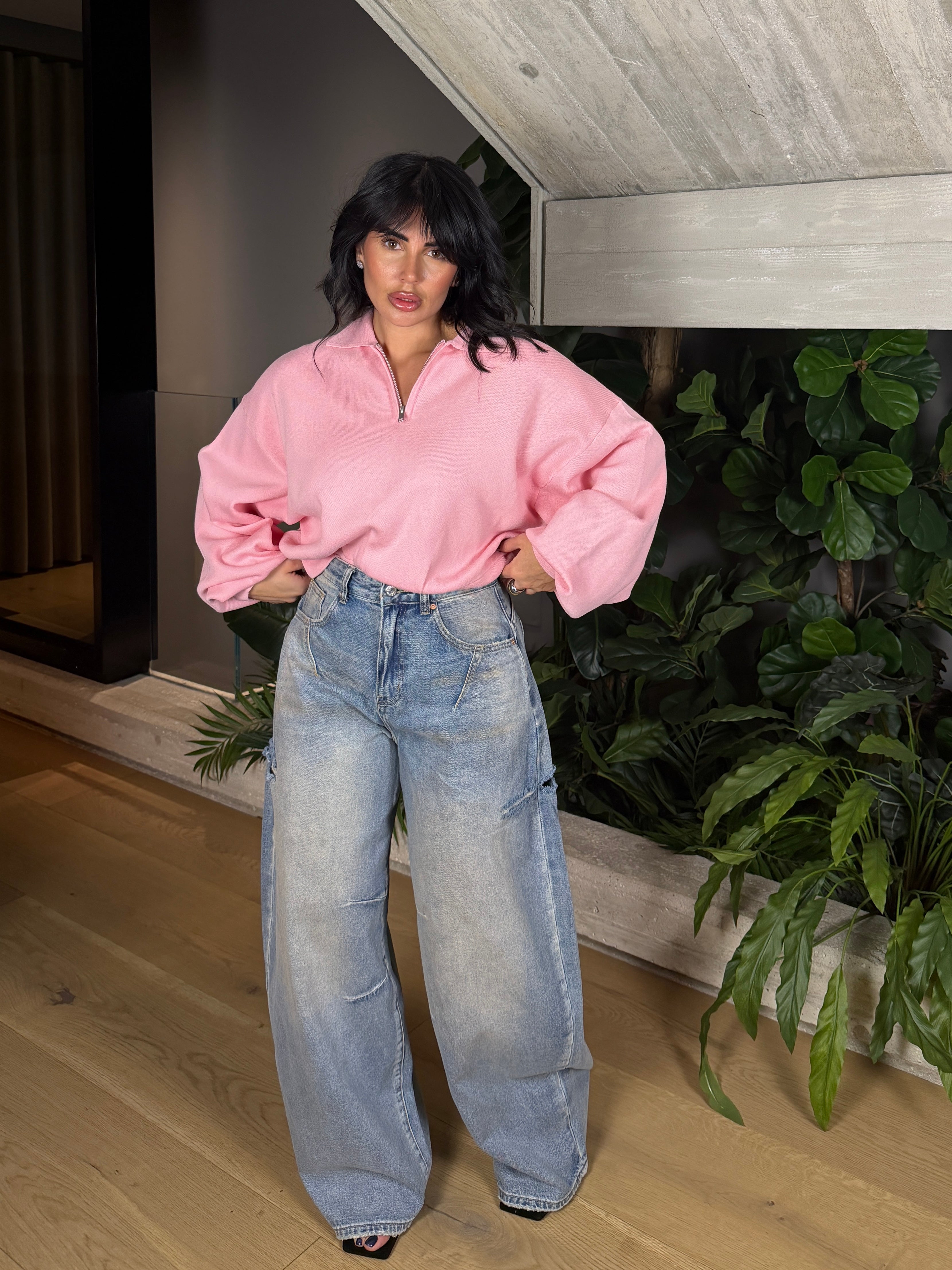 JEANS CARPENTER STRAPPI LATERALI