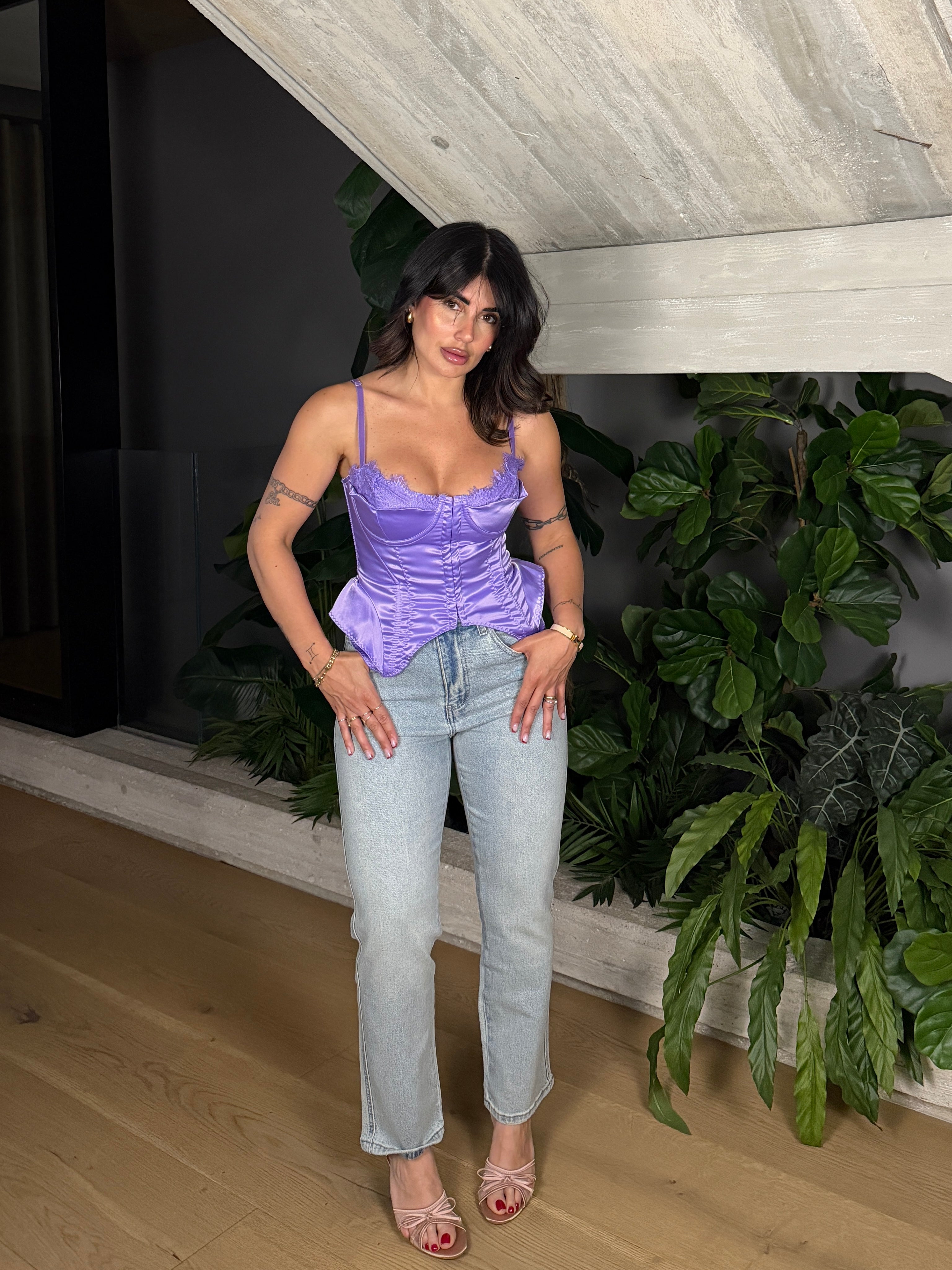 JEANS STRAIGHT CHIARO