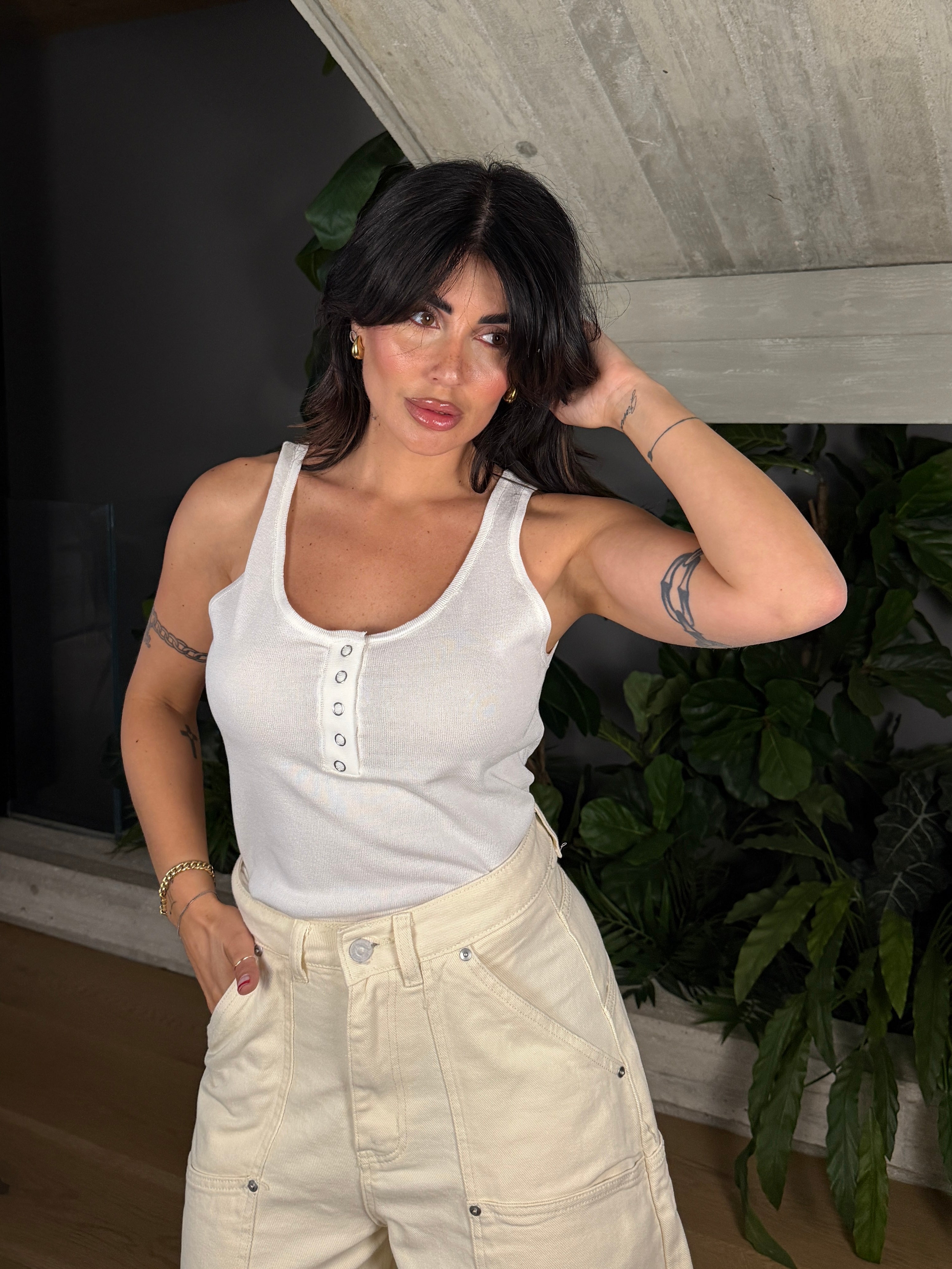 CANOTTA BUTTON TANK