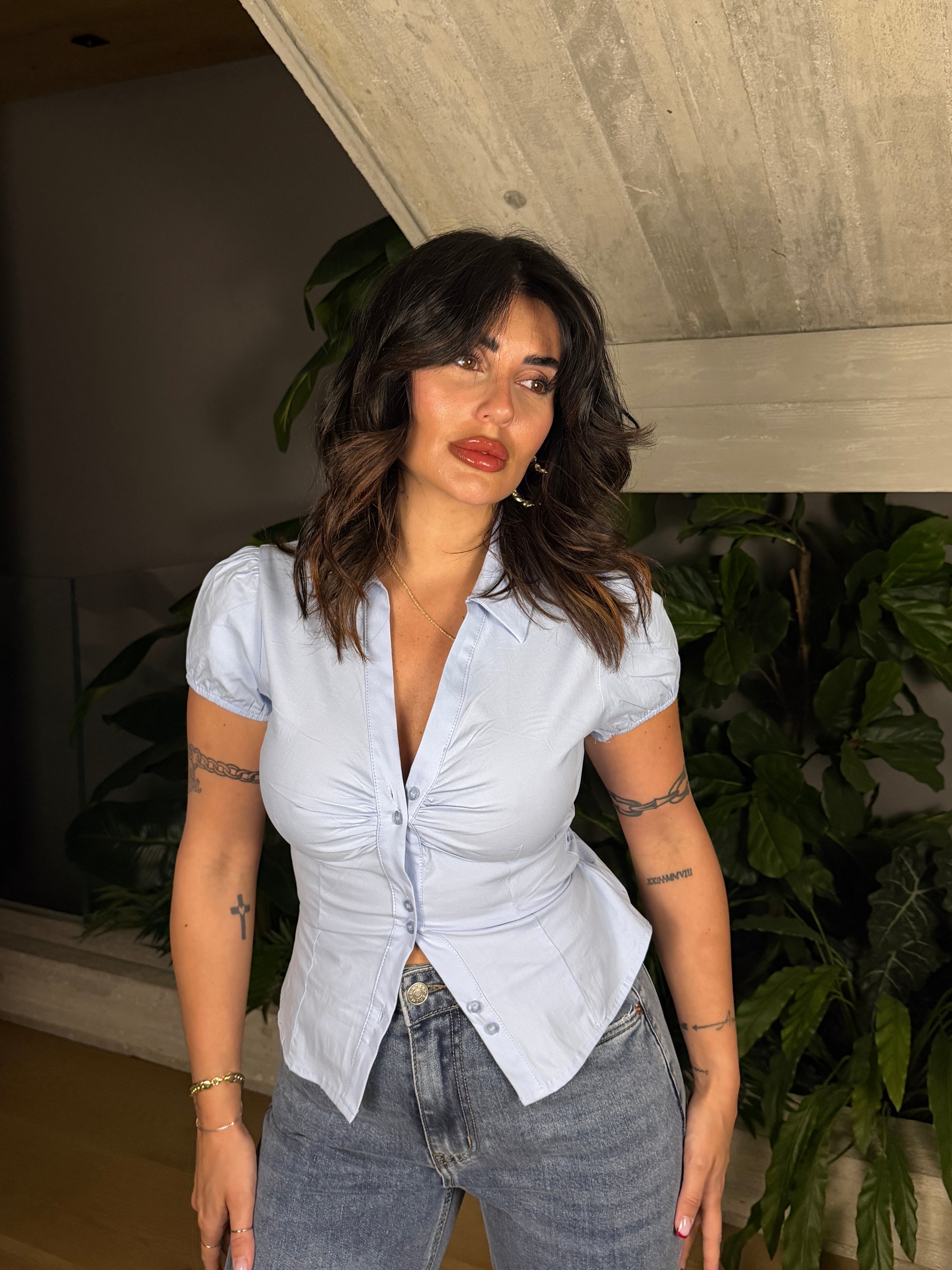 CAMICIA ATTILATA CAMELIA