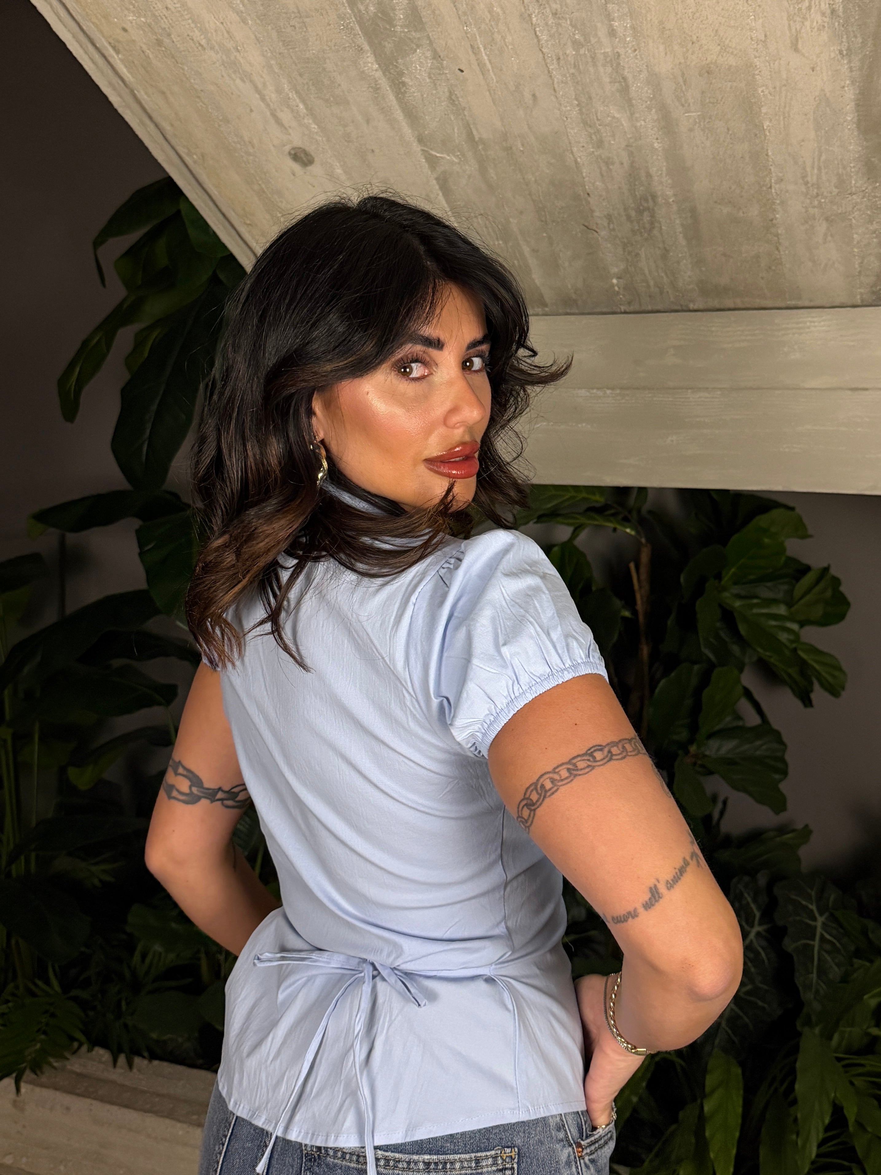 CAMICIA ATTILATA CAMELIA