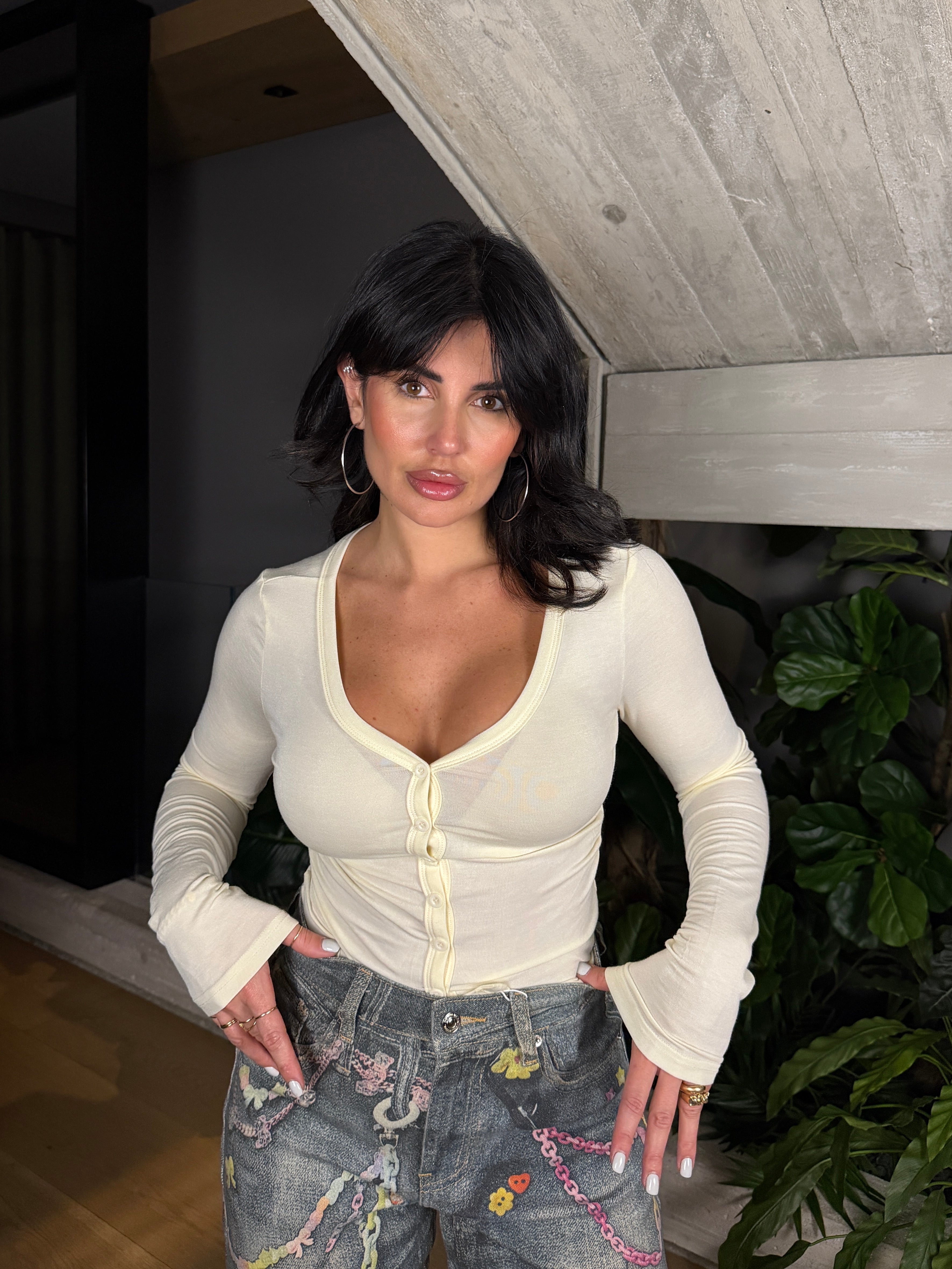 MAGLIA SERAFINA SEMIVELATA