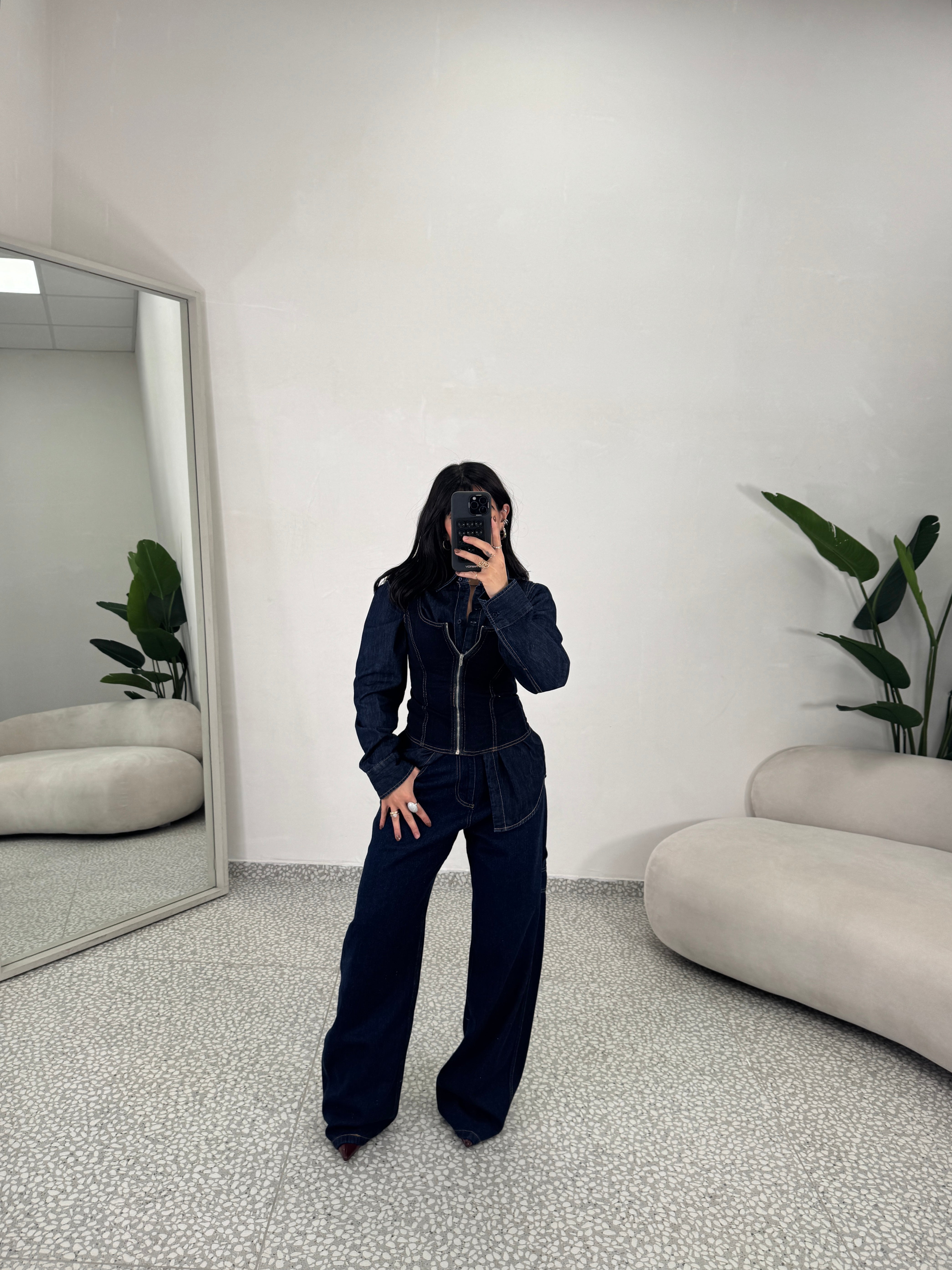 Camicia Leggera Denim