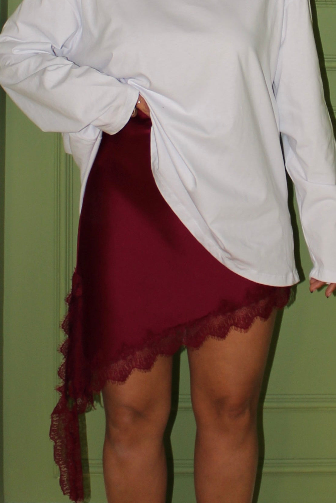 MINI GONNA SATIN