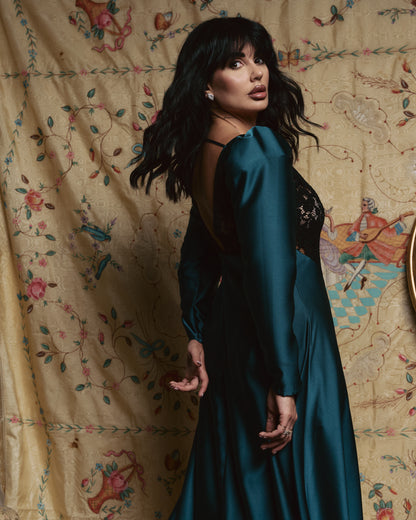 MIDI DRESS LUNEA VERDE