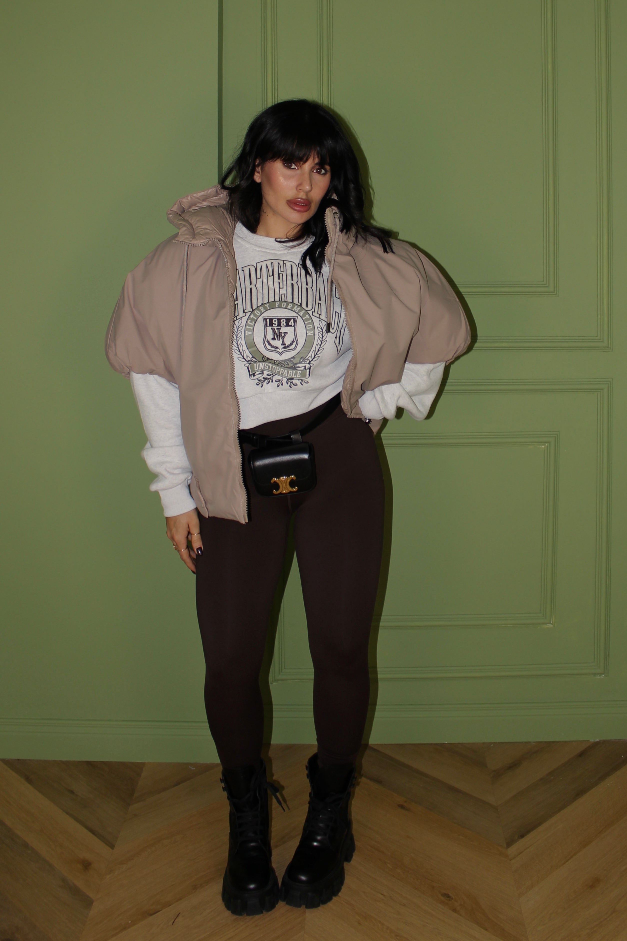 LEGGINGS MOZZAFIATO BROWN