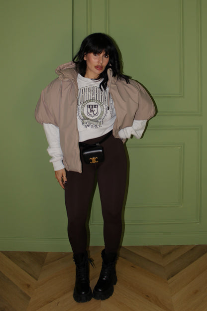 LEGGINGS MOZZAFIATO BROWN