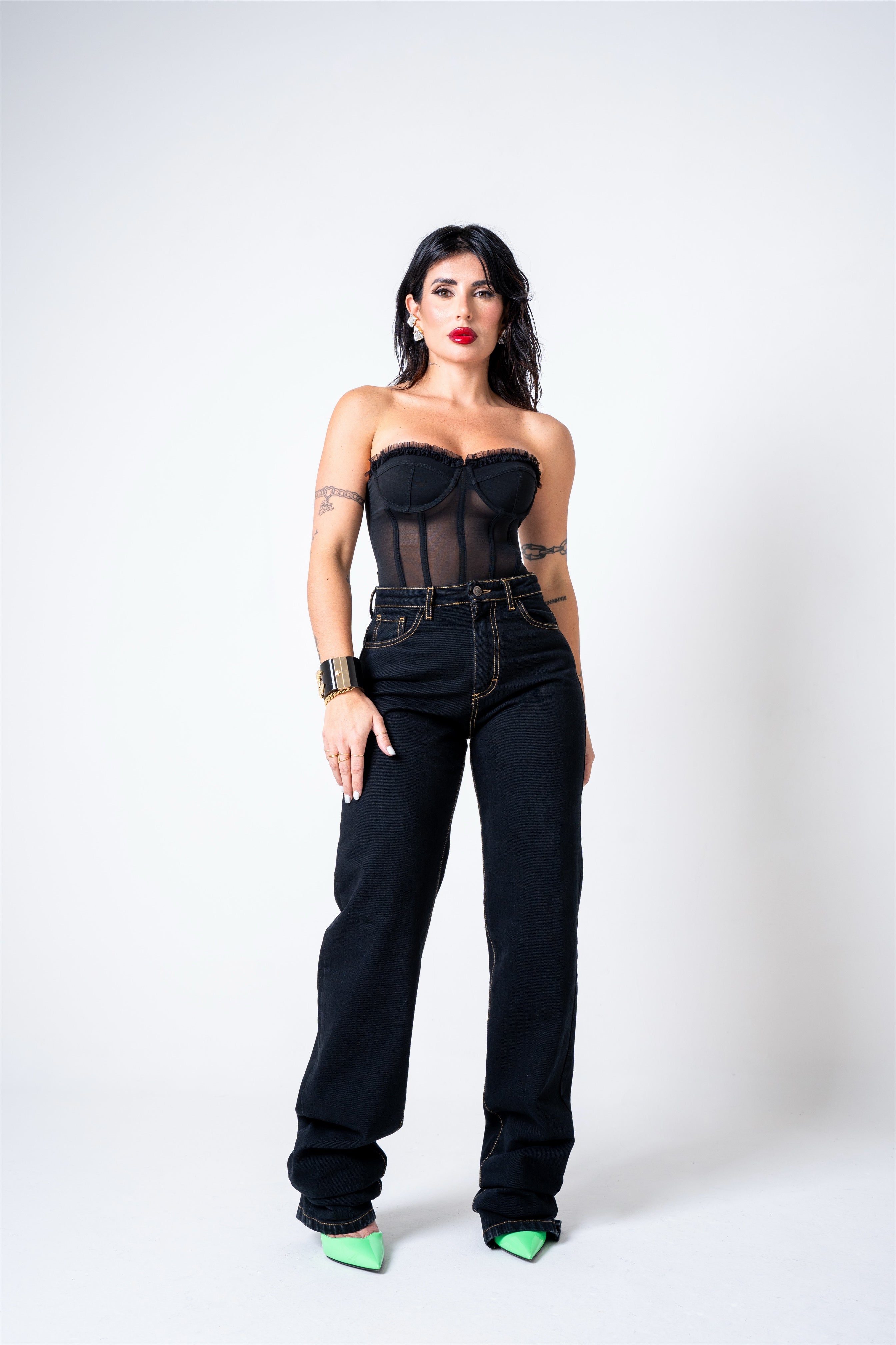 DENIM ÉLITE LONG  NERO
