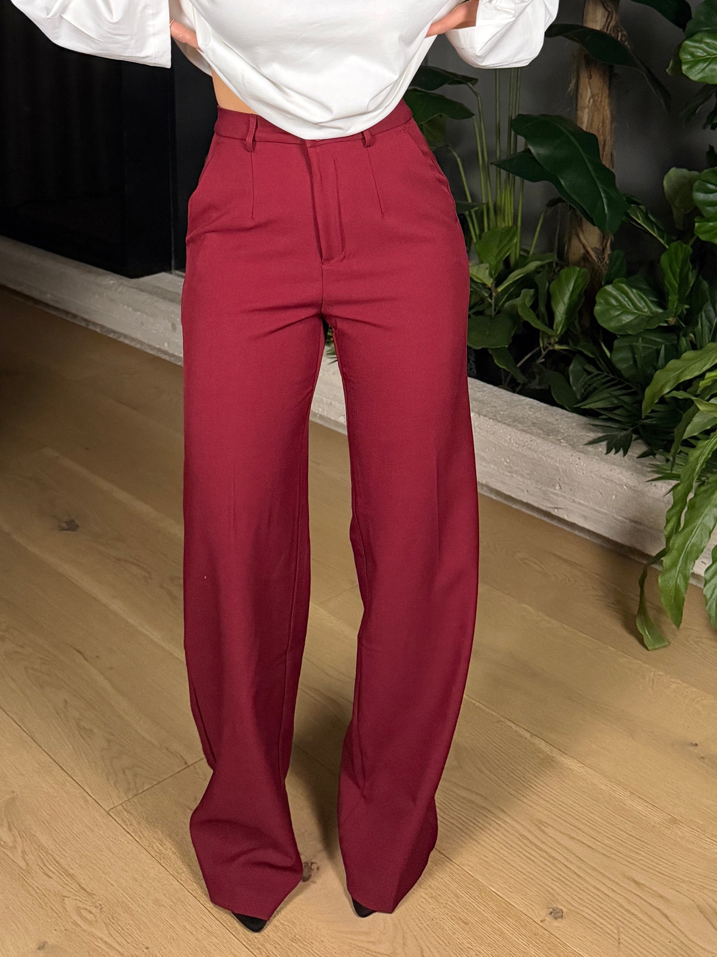 PANTALONE  MAN BORDEAUX