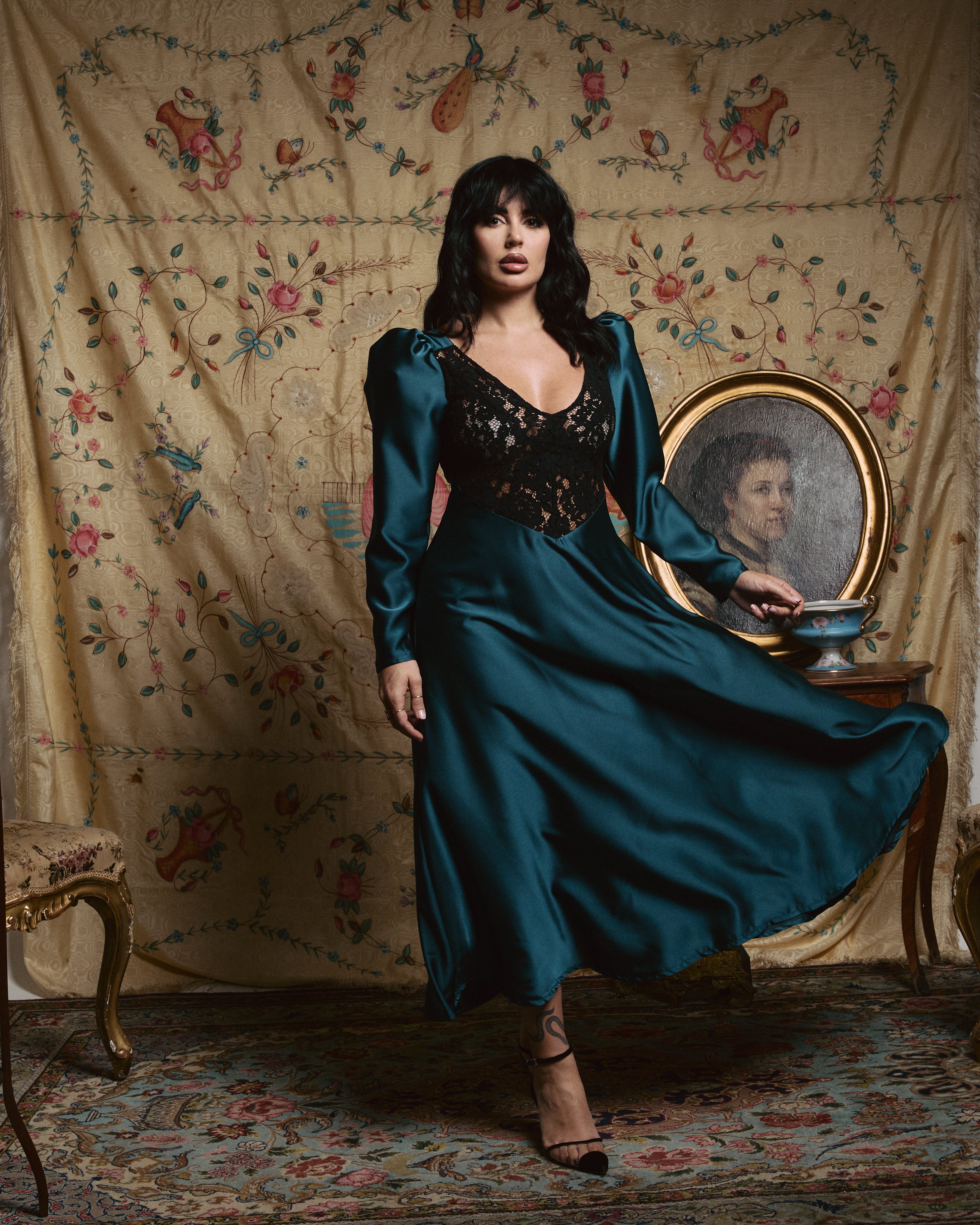 MIDI DRESS LUNEA VERDE