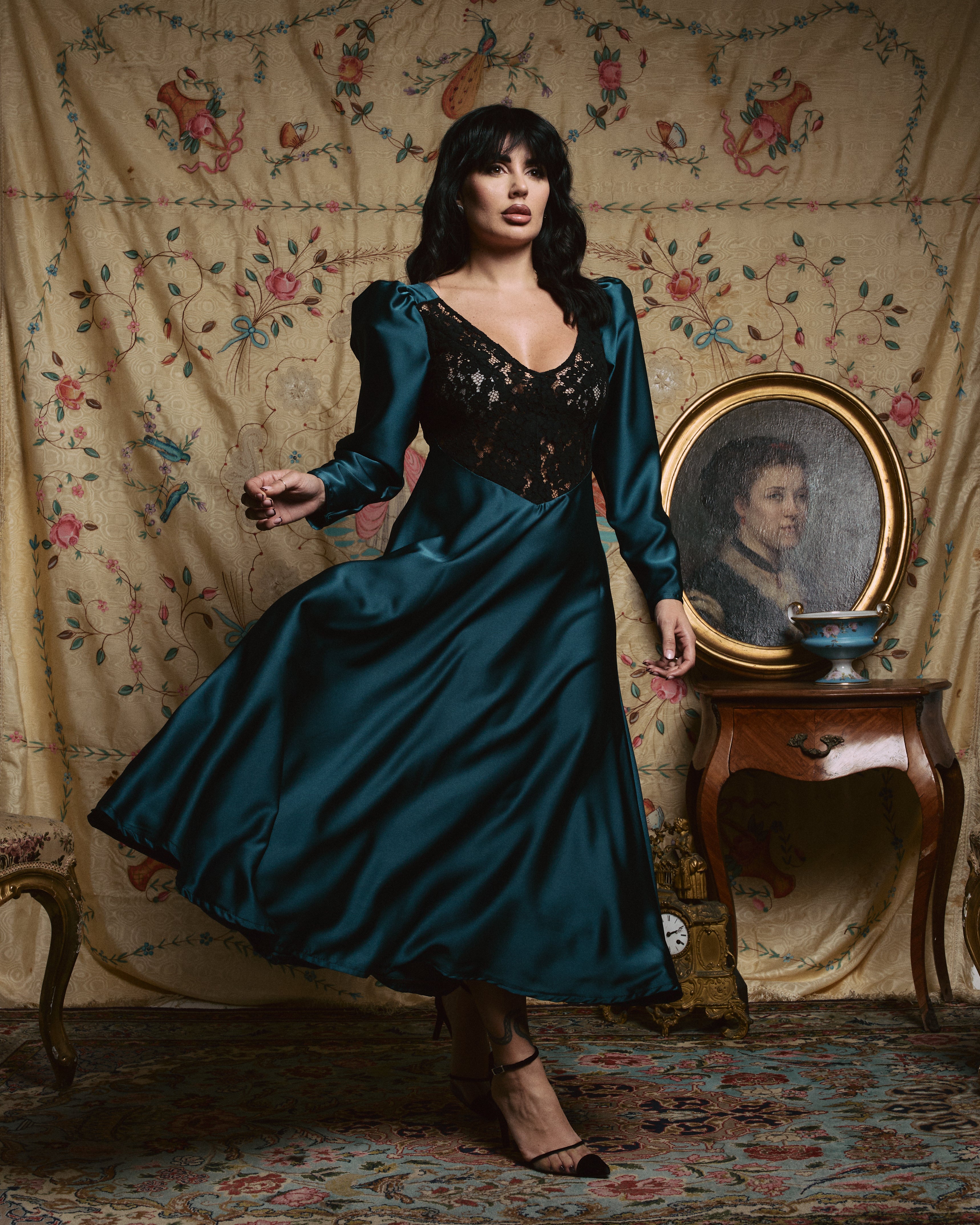MIDI DRESS LUNEA VERDE