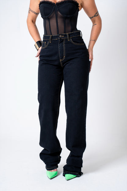 DENIM ÉLITE LONG  NERO