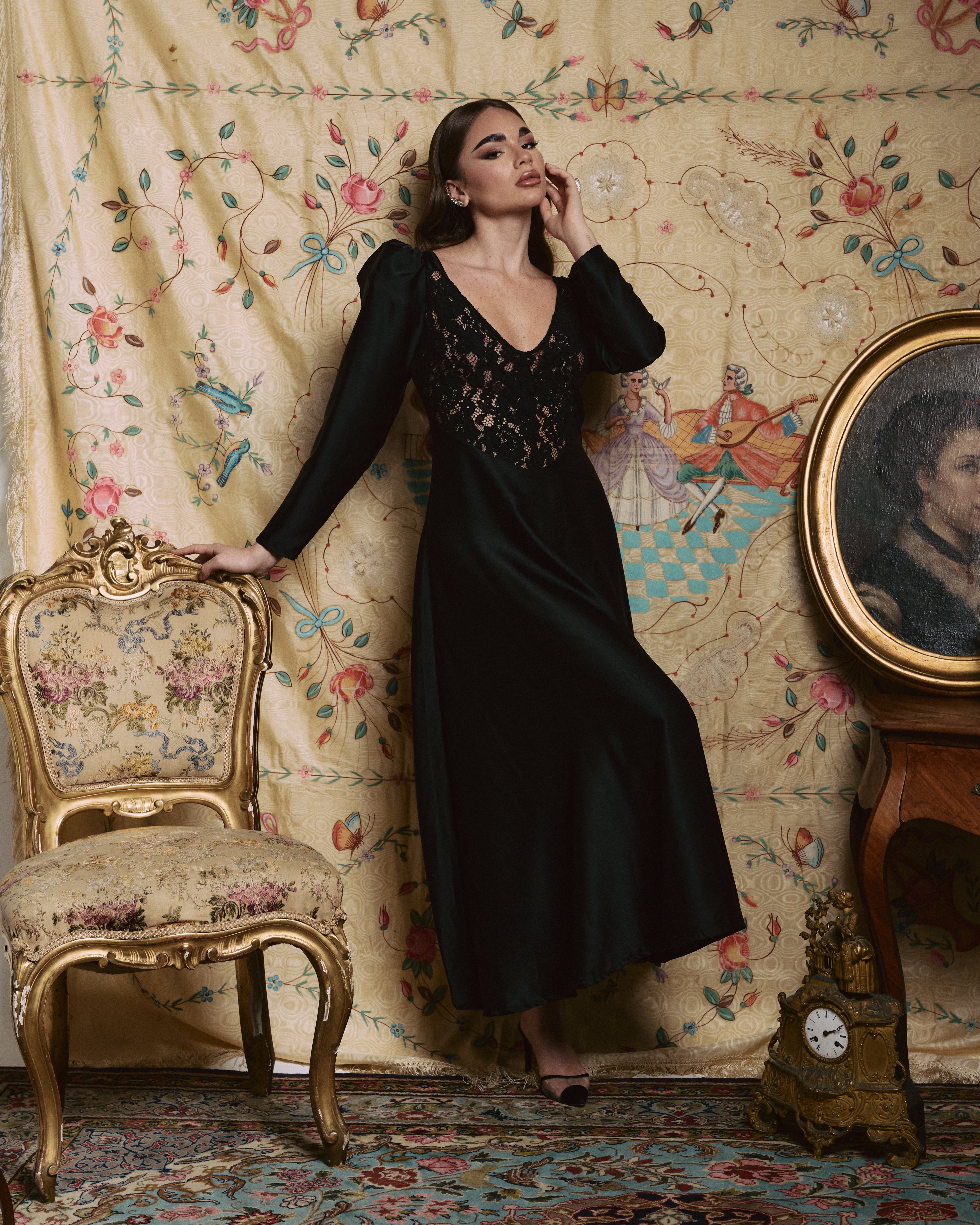 MIDI DRESS LUNÉA NERO
