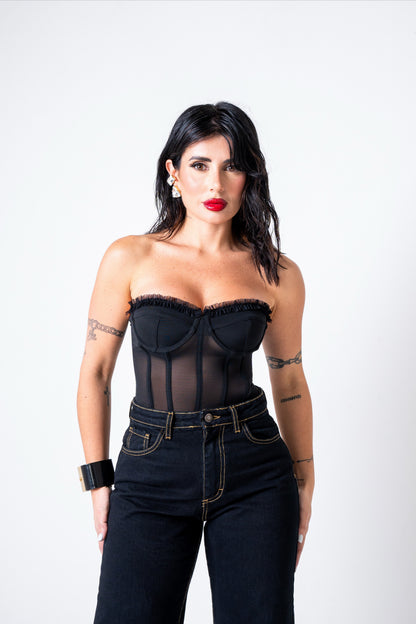 DENIM ÉLITE LONG  NERO