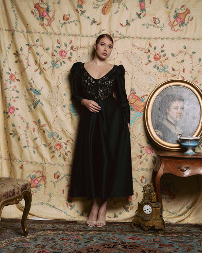 MIDI DRESS LUNÉA NERO