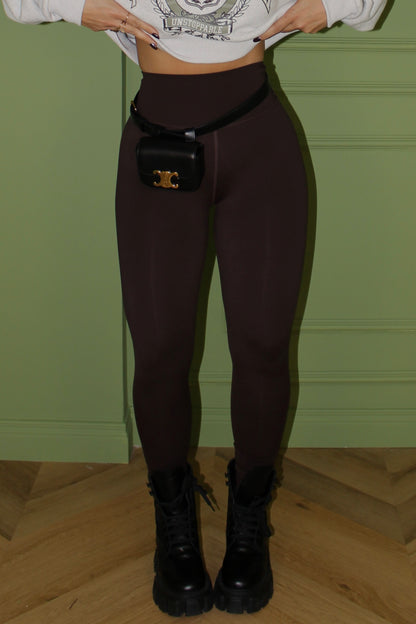 LEGGINGS MOZZAFIATO BROWN