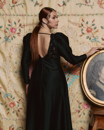 MIDI DRESS LUNÉA NERO