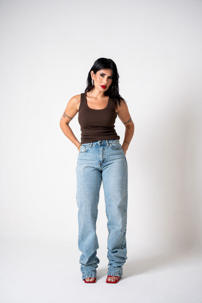 DENIM LONG ELITE CHIARO